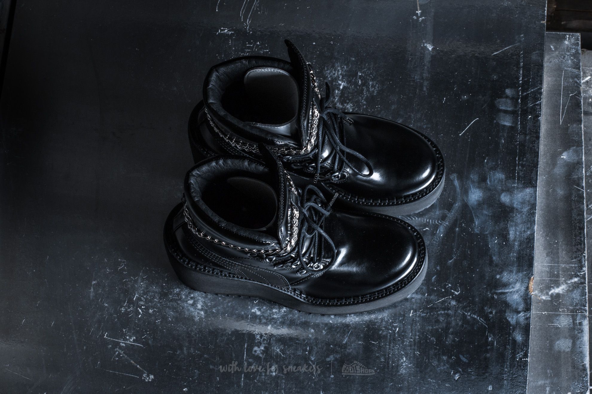 Fenty puma sneaker boot cheap black