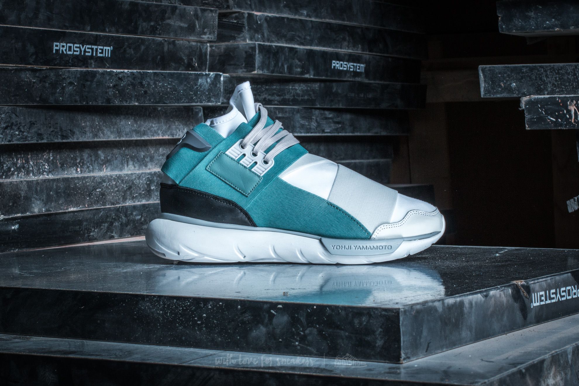 Y3 qasa high teal discount