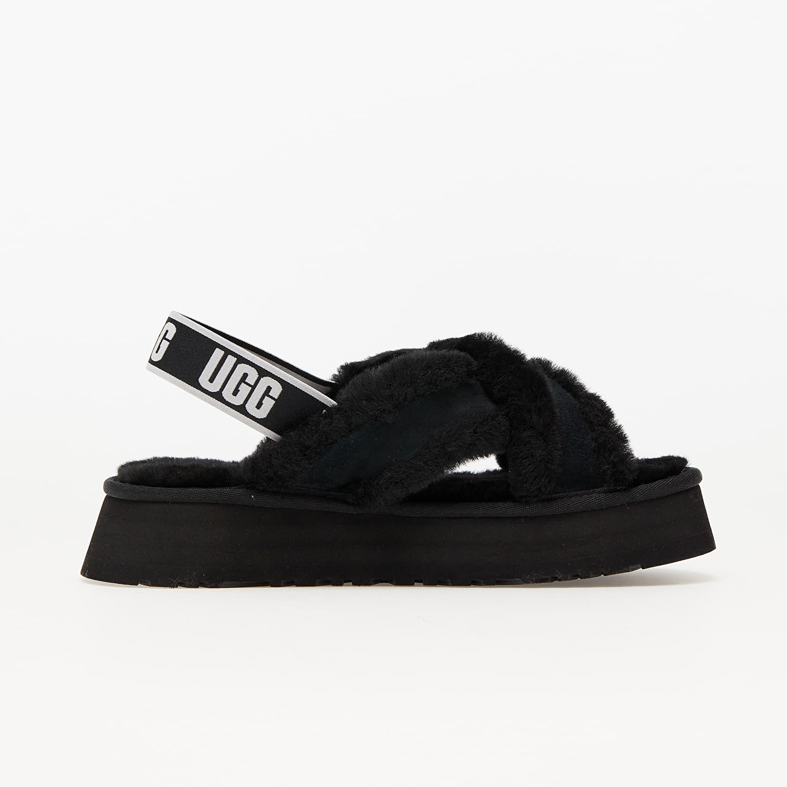 Moteriška avalynė UGG W Disco Cross Slide Black