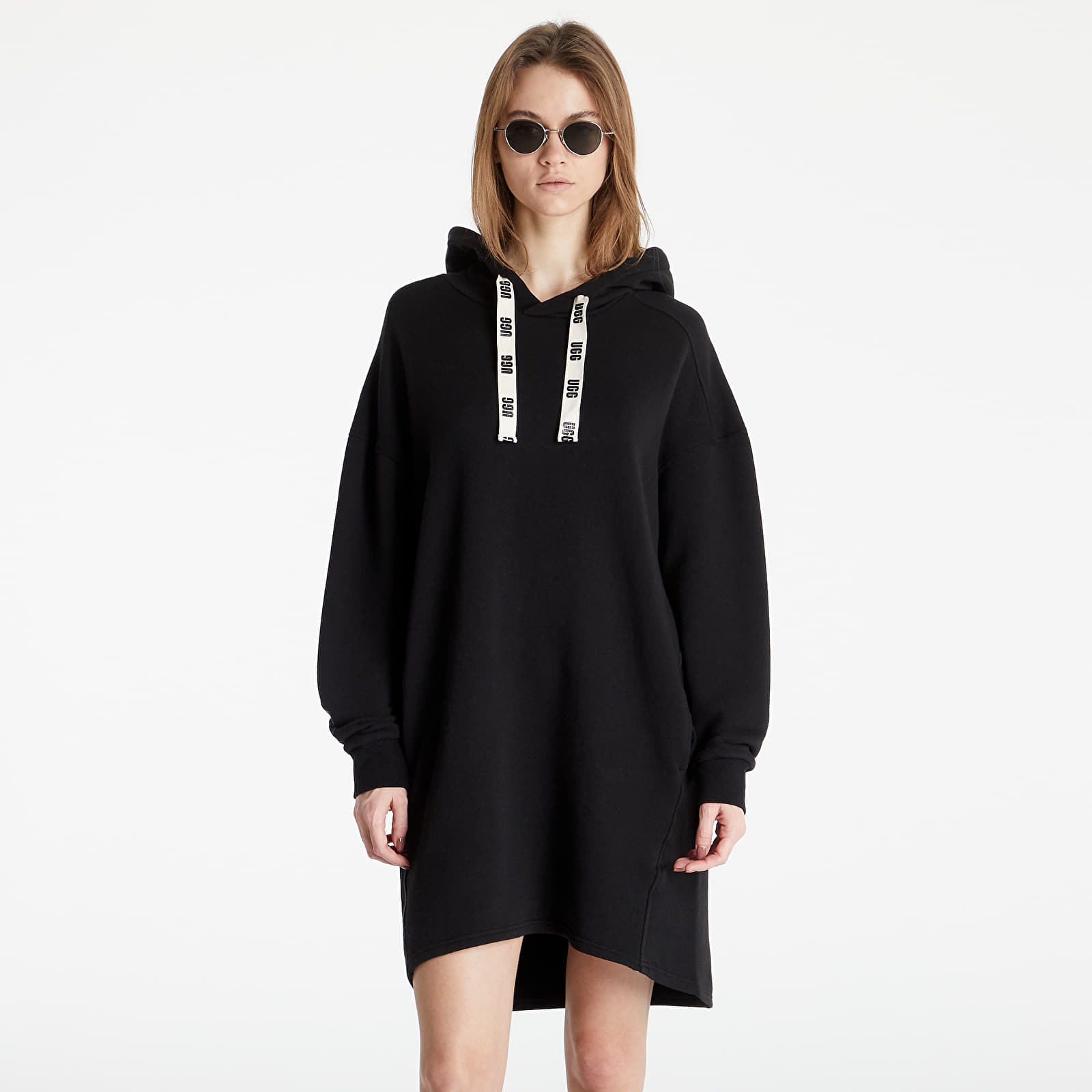 Dress UGG W Aderyn Hoodie Dress Black | Footshop