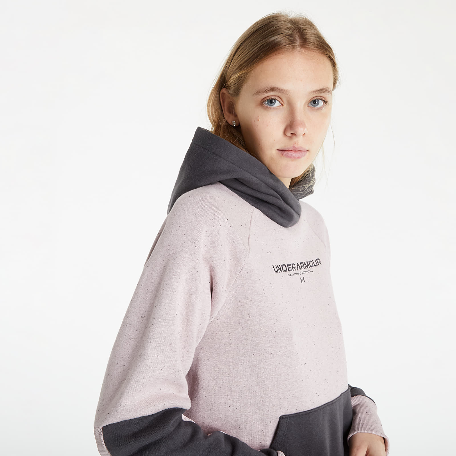Hoodies and sweatshirts Under Armour Rival Fleece Hoodie PNK Pink Footshop