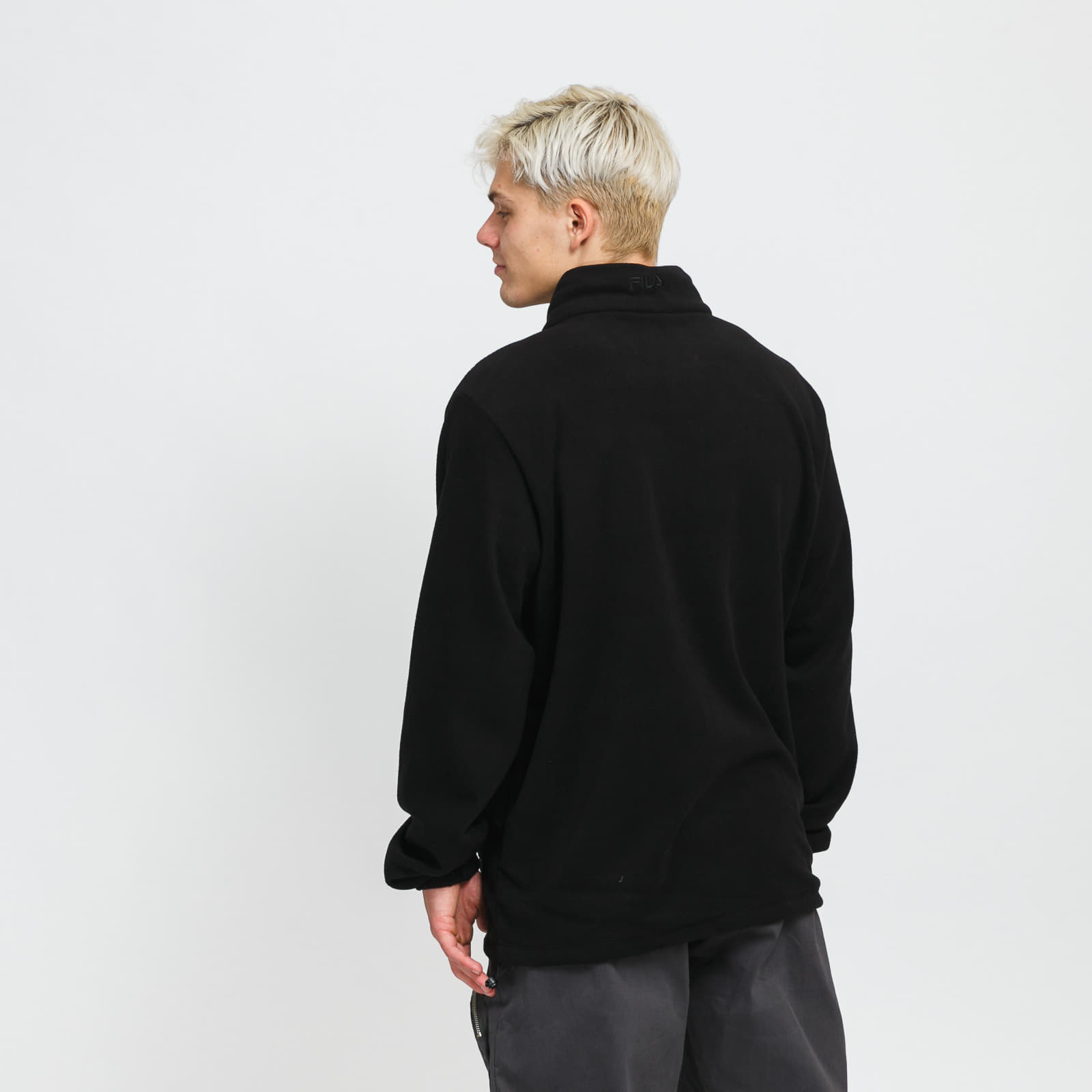 Mikiny Fila Men Paxton Fleece Jacket Black
