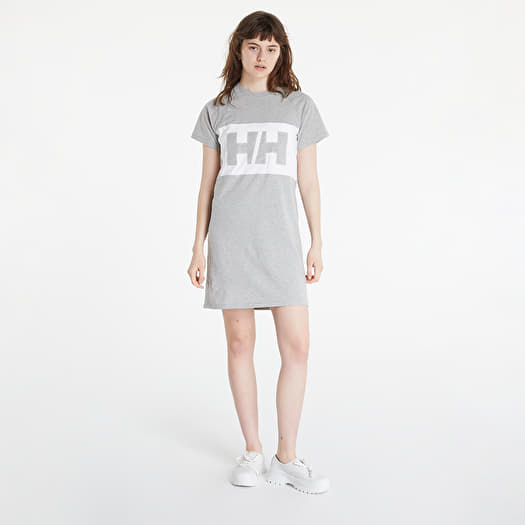 Helly Hansen Active T Shirt Dress Gray Yellow Footshop