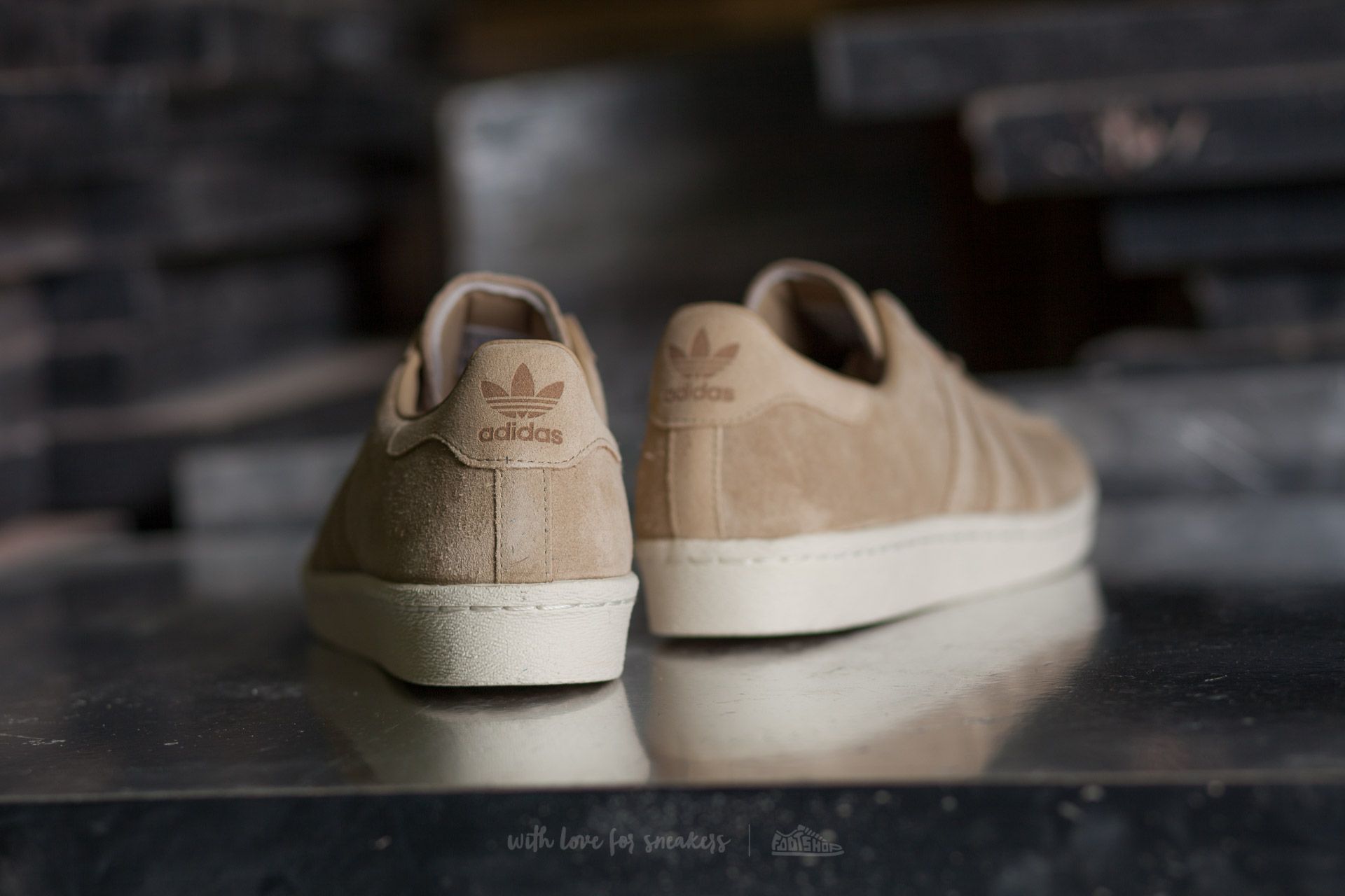 Men s shoes adidas Superstar 80s Linen Khaki Linen Khaki Gold
