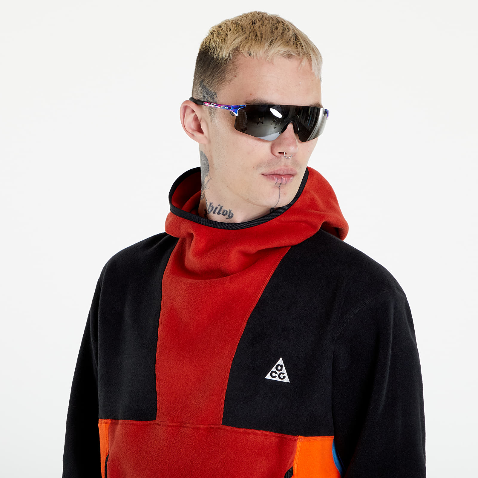Sweatshirts Nike ACG Polartec® Wolf Tree Hoodie Cinnabar/ Black