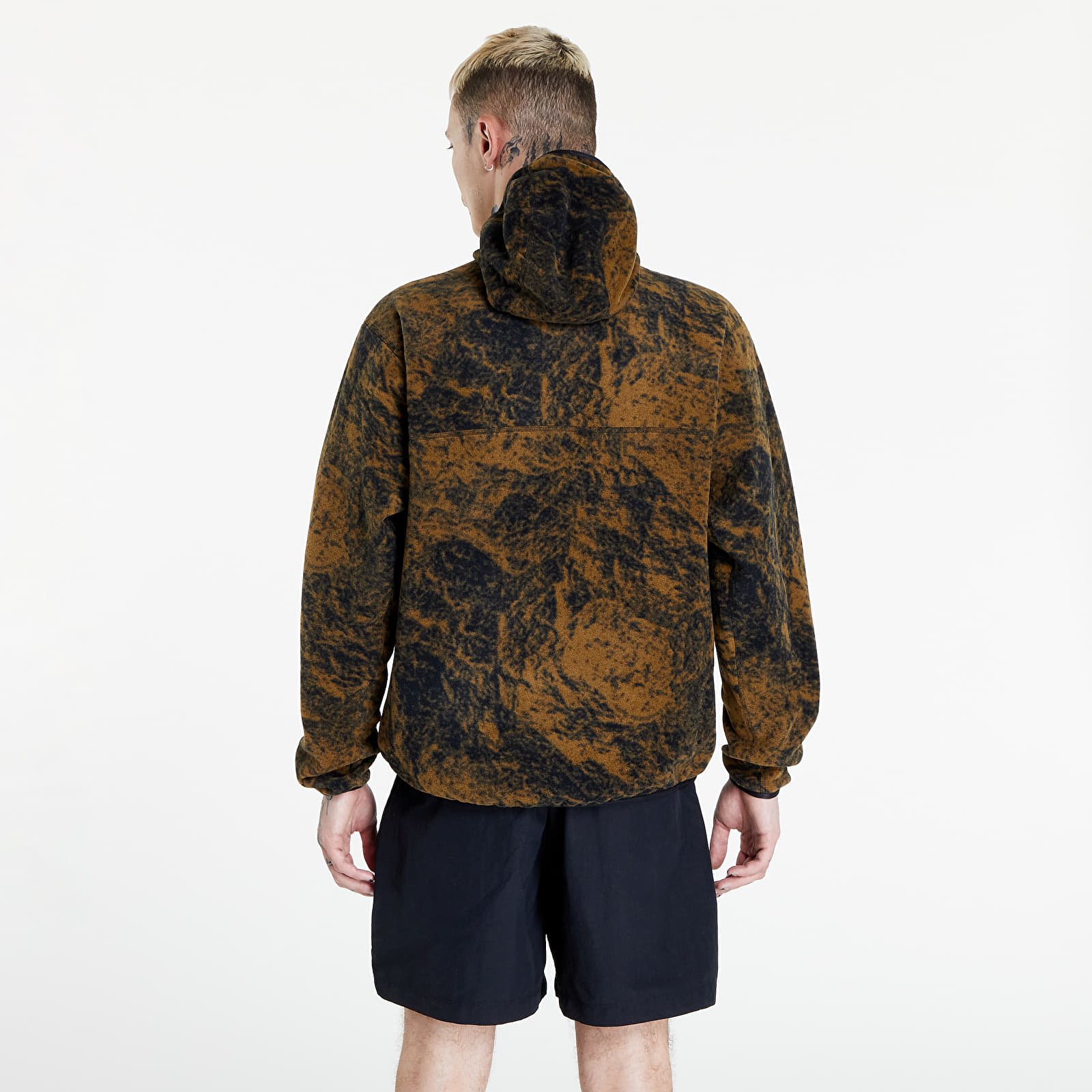 Puloverji Nike ACG Therma-FIT Wolf Tree Men's Graphic Pullover Hoodie Hazel Rush/ Black/ Summit White