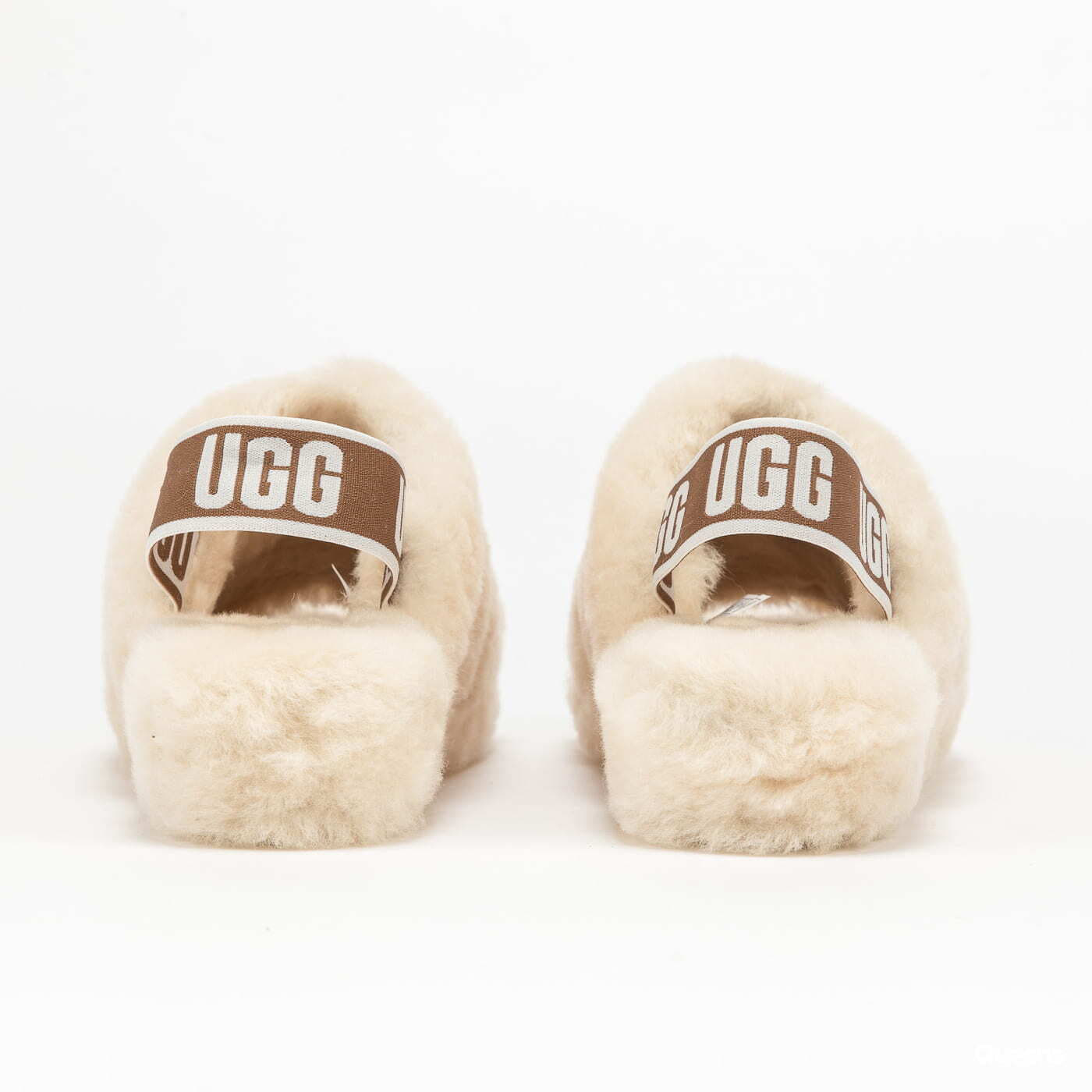Damen Sneaker und Schuhe UGG W Fluff Yeah Slide Natural