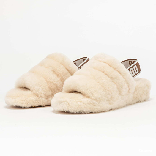 Women s shoes UGG W Fluff Yeah Slide Natural Footshop