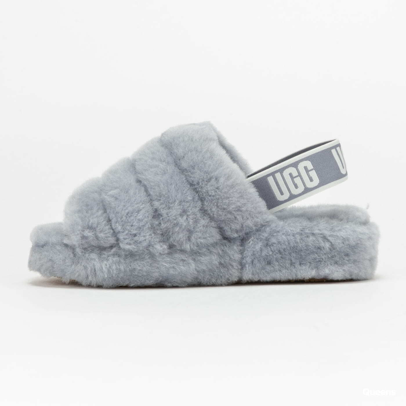 Sapatos de mulher UGG W Fluff Yeah Slide Ash Fog