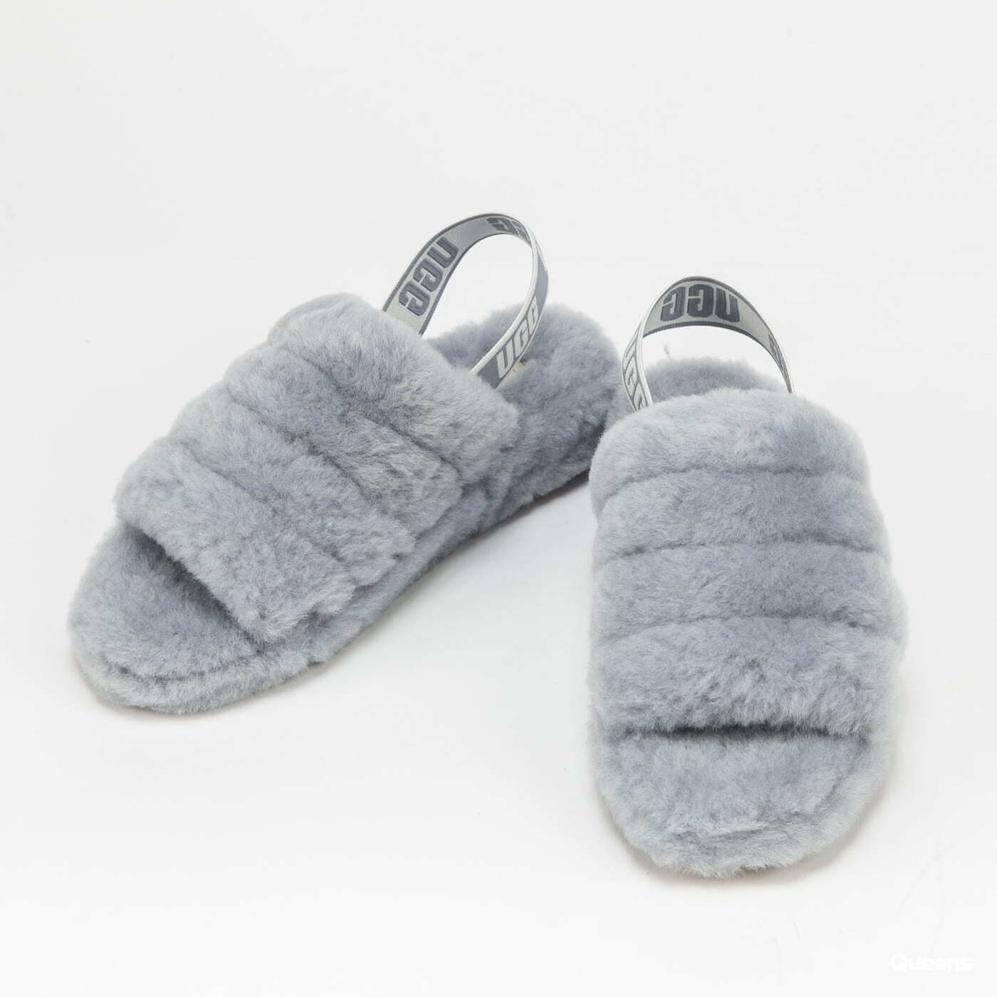 Sapatos de mulher UGG W Fluff Yeah Slide Ash Fog