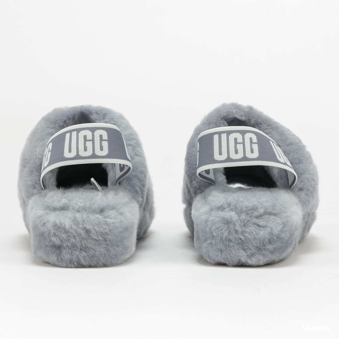 Sapatos de mulher UGG W Fluff Yeah Slide Ash Fog
