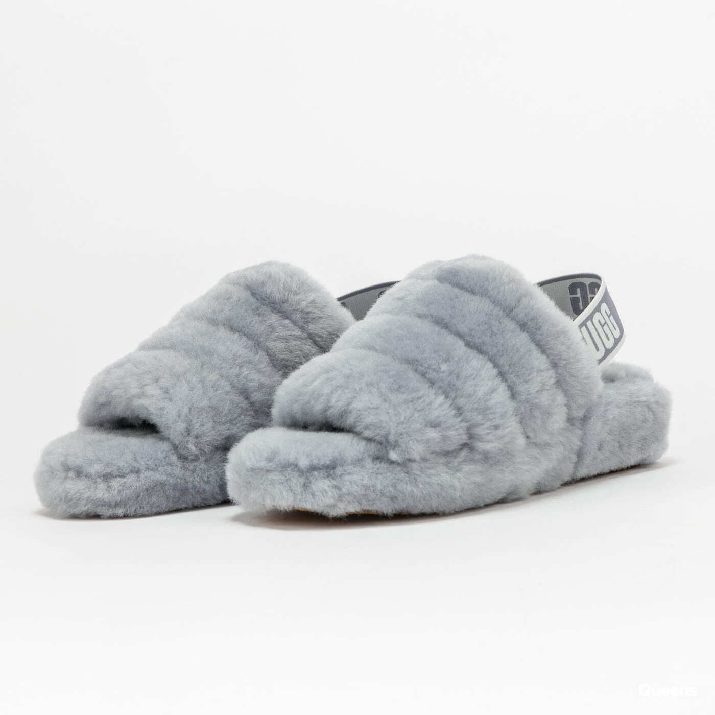 Sapatos de mulher UGG W Fluff Yeah Slide Ash Fog