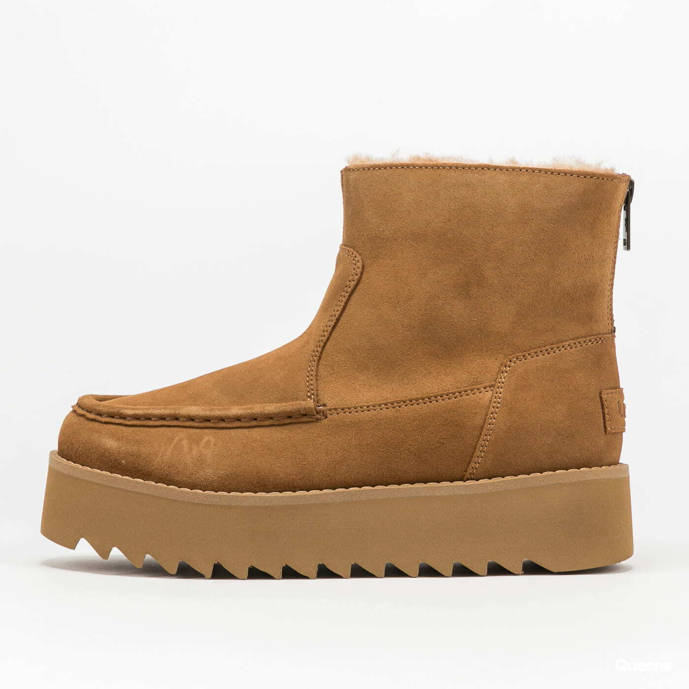 Moteriška avalynė UGG W Classic Rising Heel-Zip Chestnut