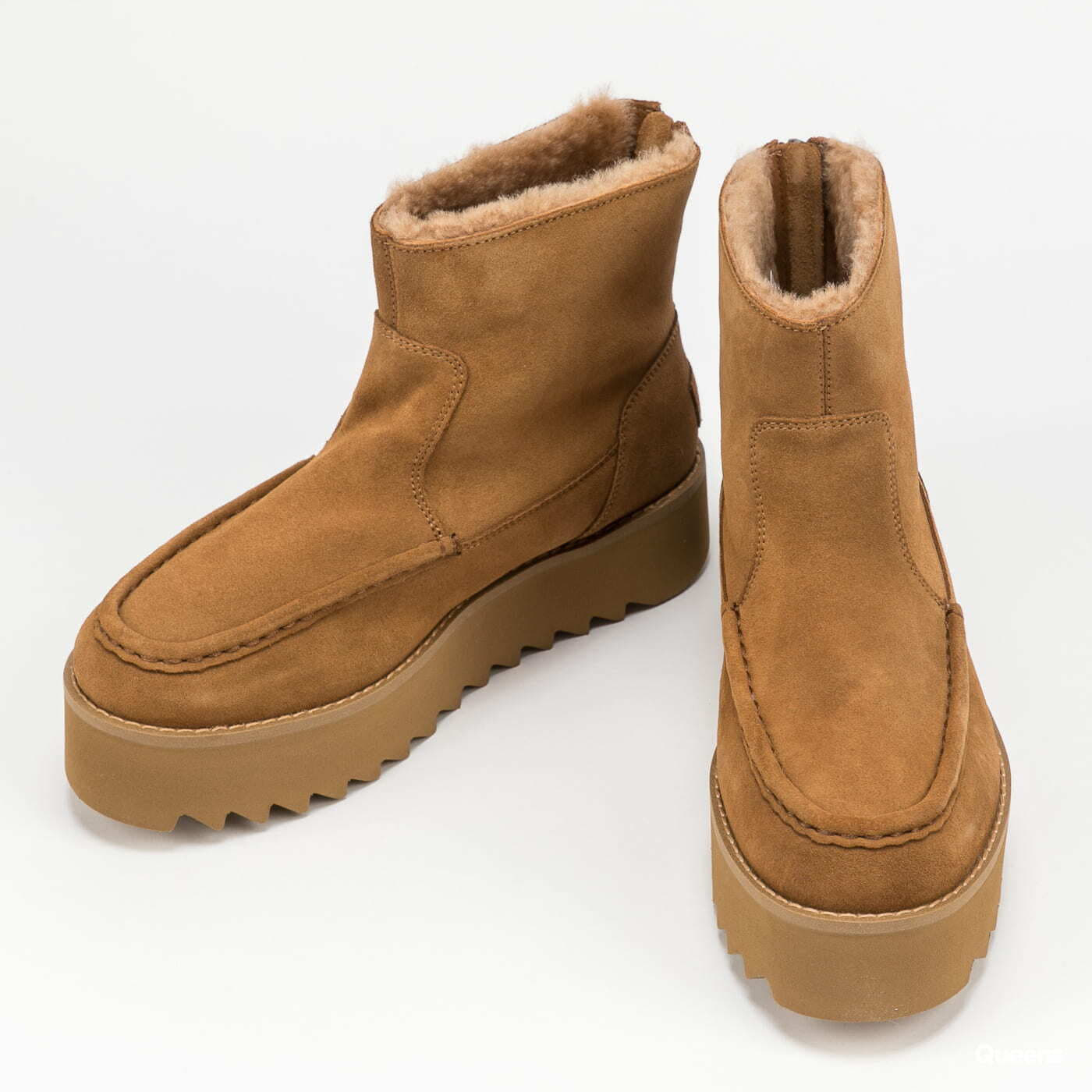 Moteriška avalynė UGG W Classic Rising Heel-Zip Chestnut