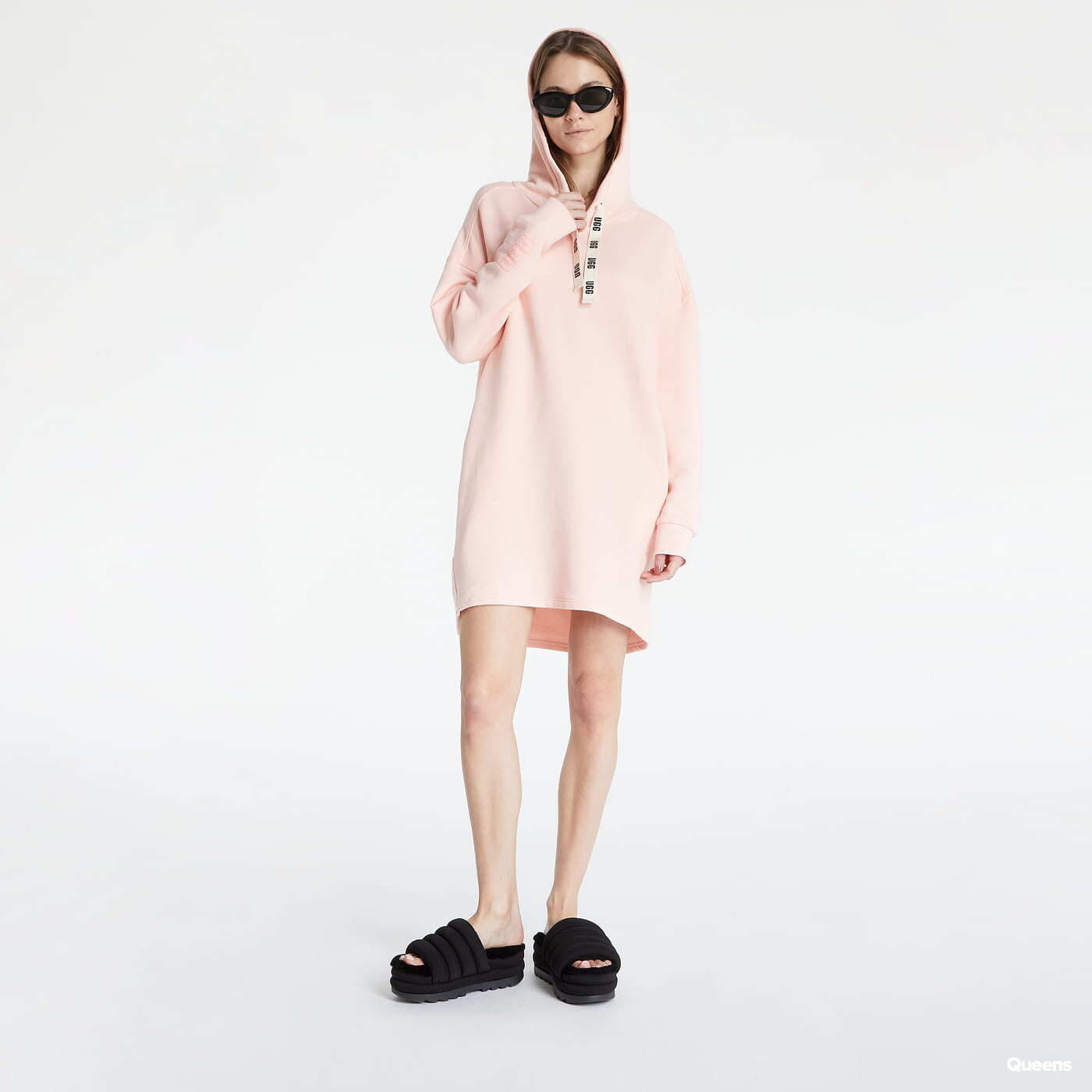 Dress UGG W Aderyn Hoodie Dress Pink