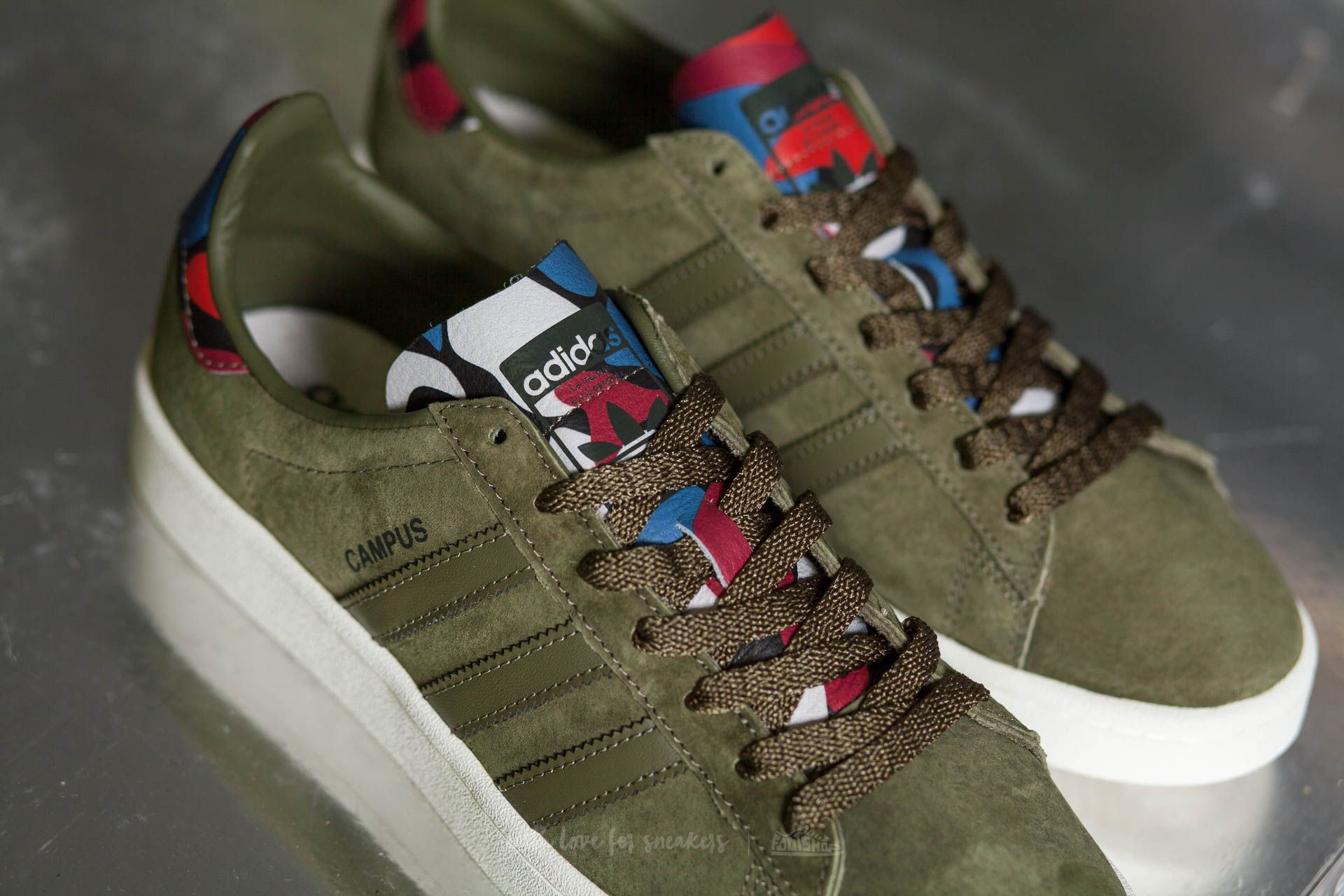 Adidas campus shop olive cargo