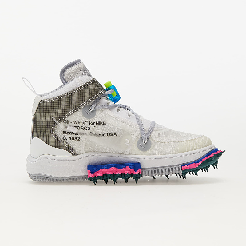 Nike x Off White Air Force 1 Mid SP White/ Clear-White | Footshop