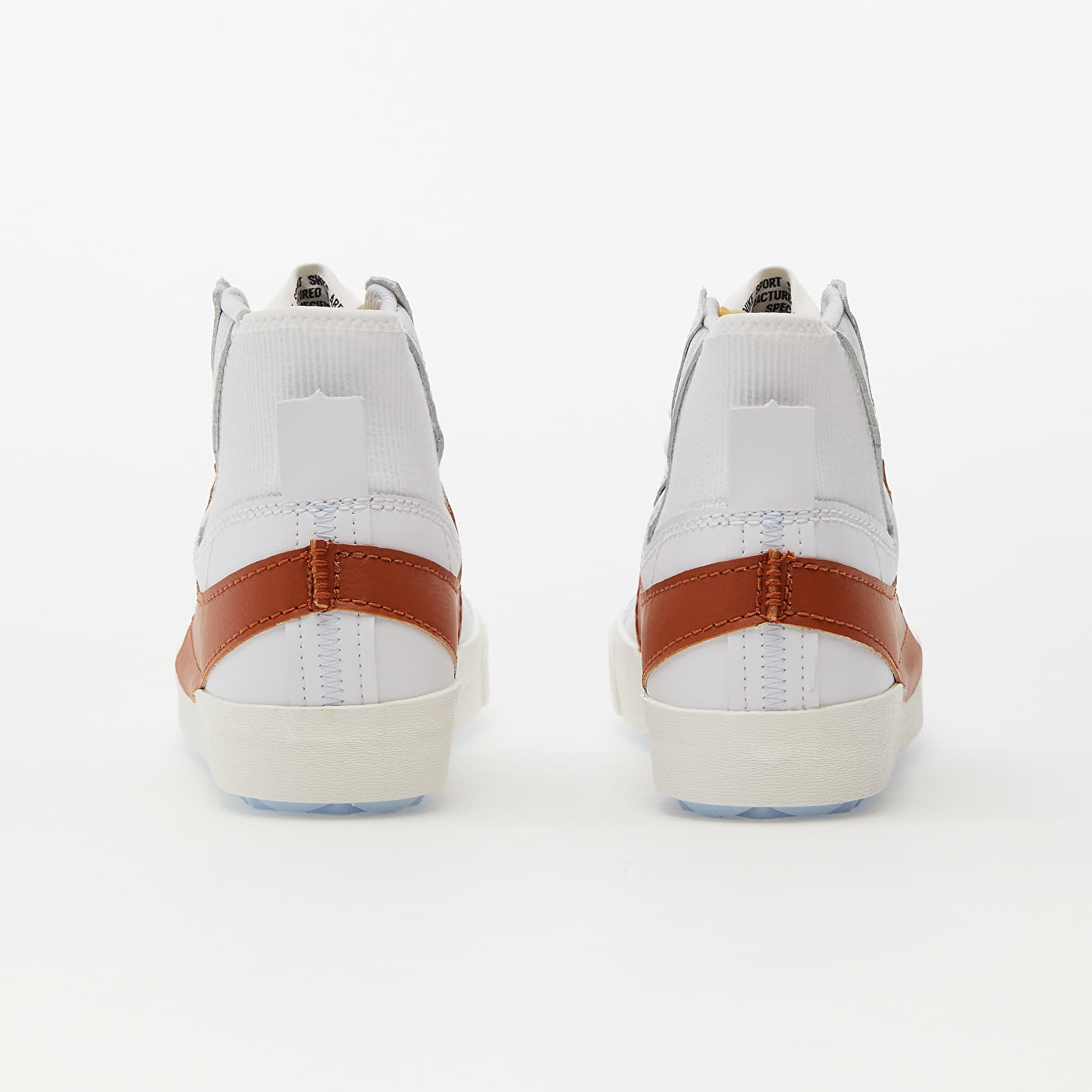 Herren Sneaker und Schuhe Nike Blazer Mid '77 Jumbo White/ Dark Russet-White-Sail