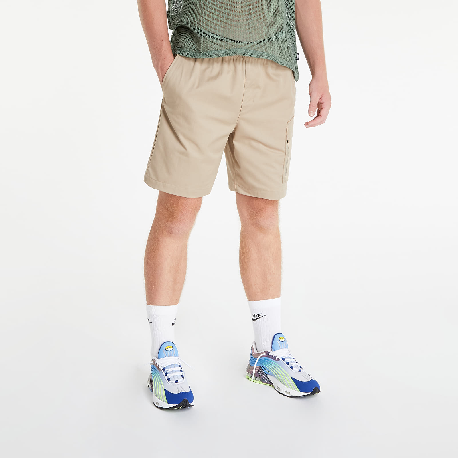 Kratke hlače Nike Sportswear Essentials Dri-FIT Woven Shorts Khaki/ Khaki