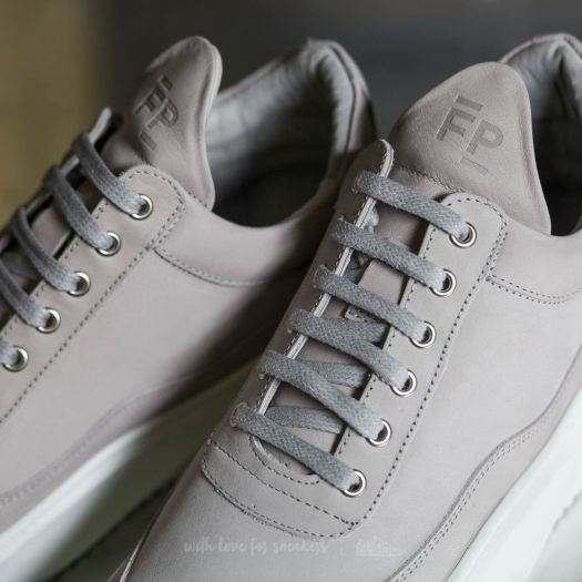 Baskets Filling Pieces En Cuir Beige Homme - Neuf Avec Boîte - Taille 44 EU