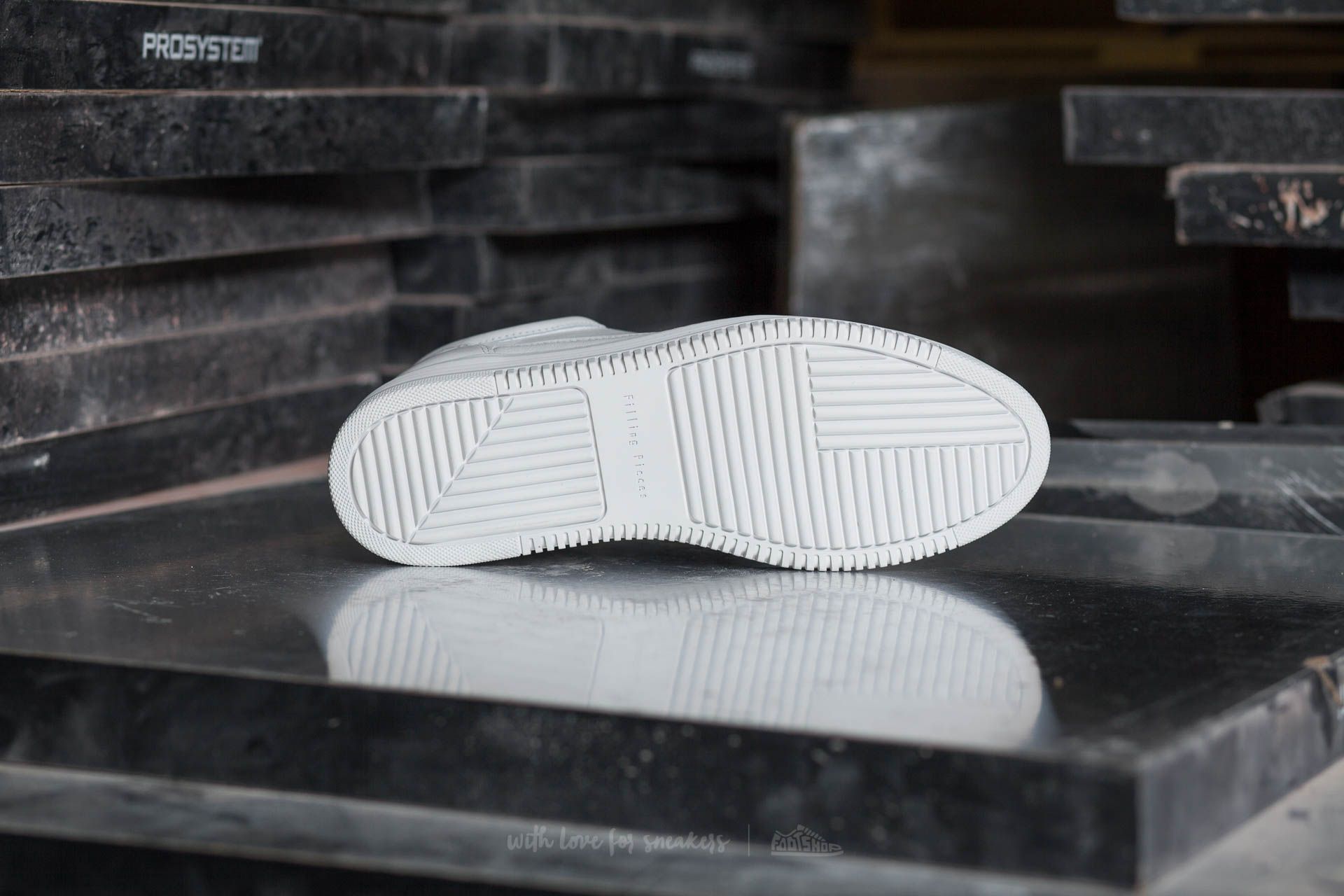 Men's shoes Filling Pieces Low Top Stripe White
