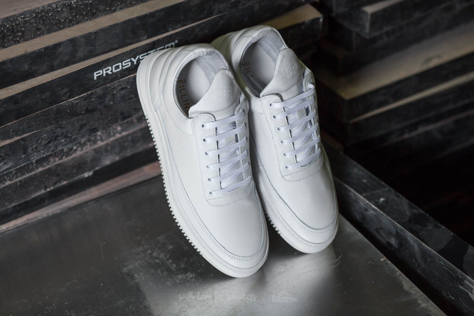 Men's shoes Filling Pieces Low Top Stripe White