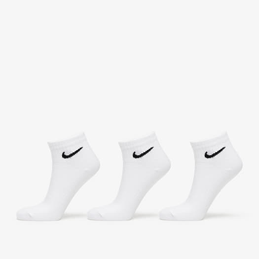 Calcetines Nike Everyday Lightweight Ankle Socks 3-Pack White