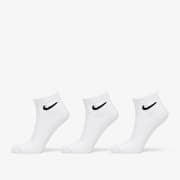Nike Everyday Lightweight Ankle Socks 3-Pack White