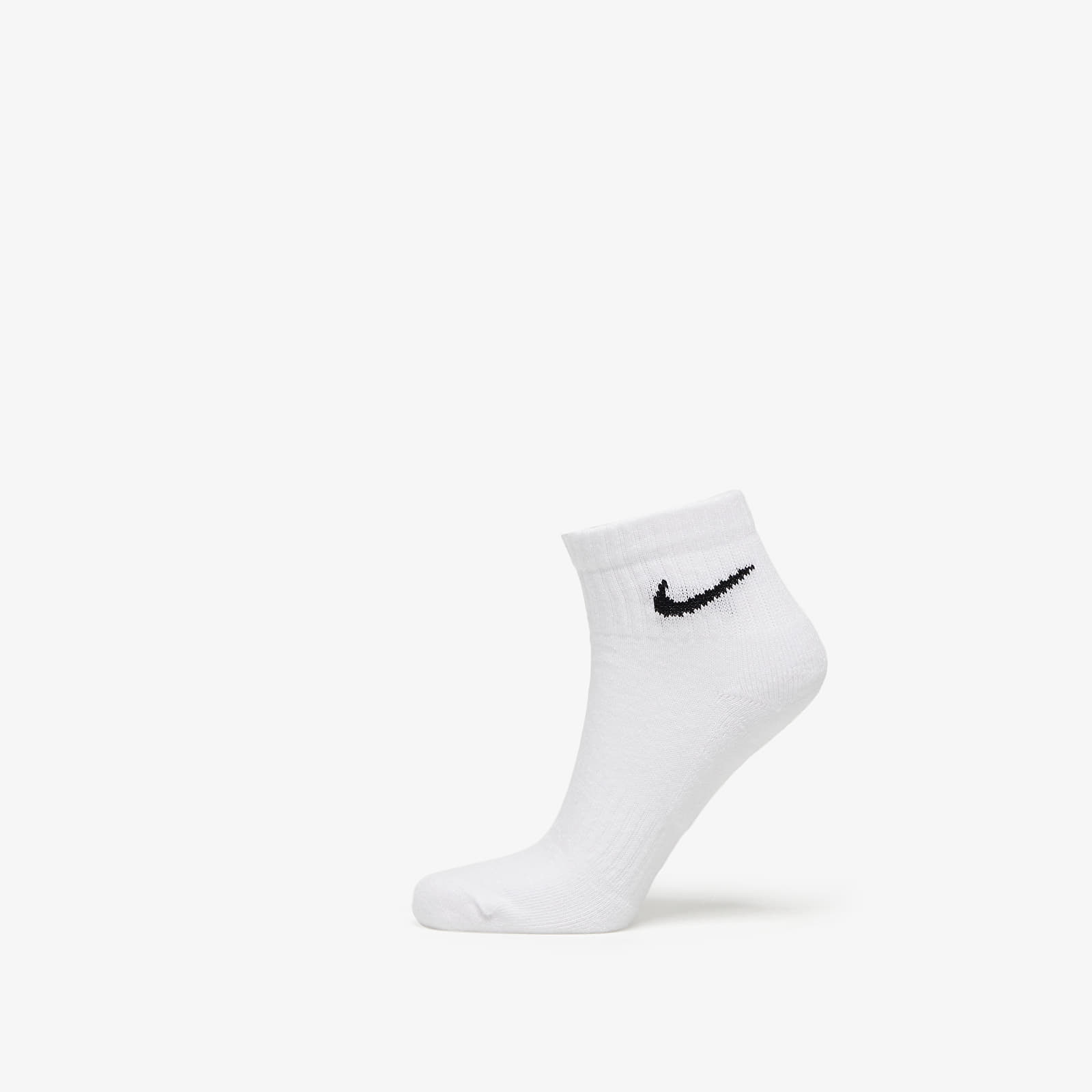 Șosete Nike Everyday Cush Ankle Socks 3-Pack White/ Black