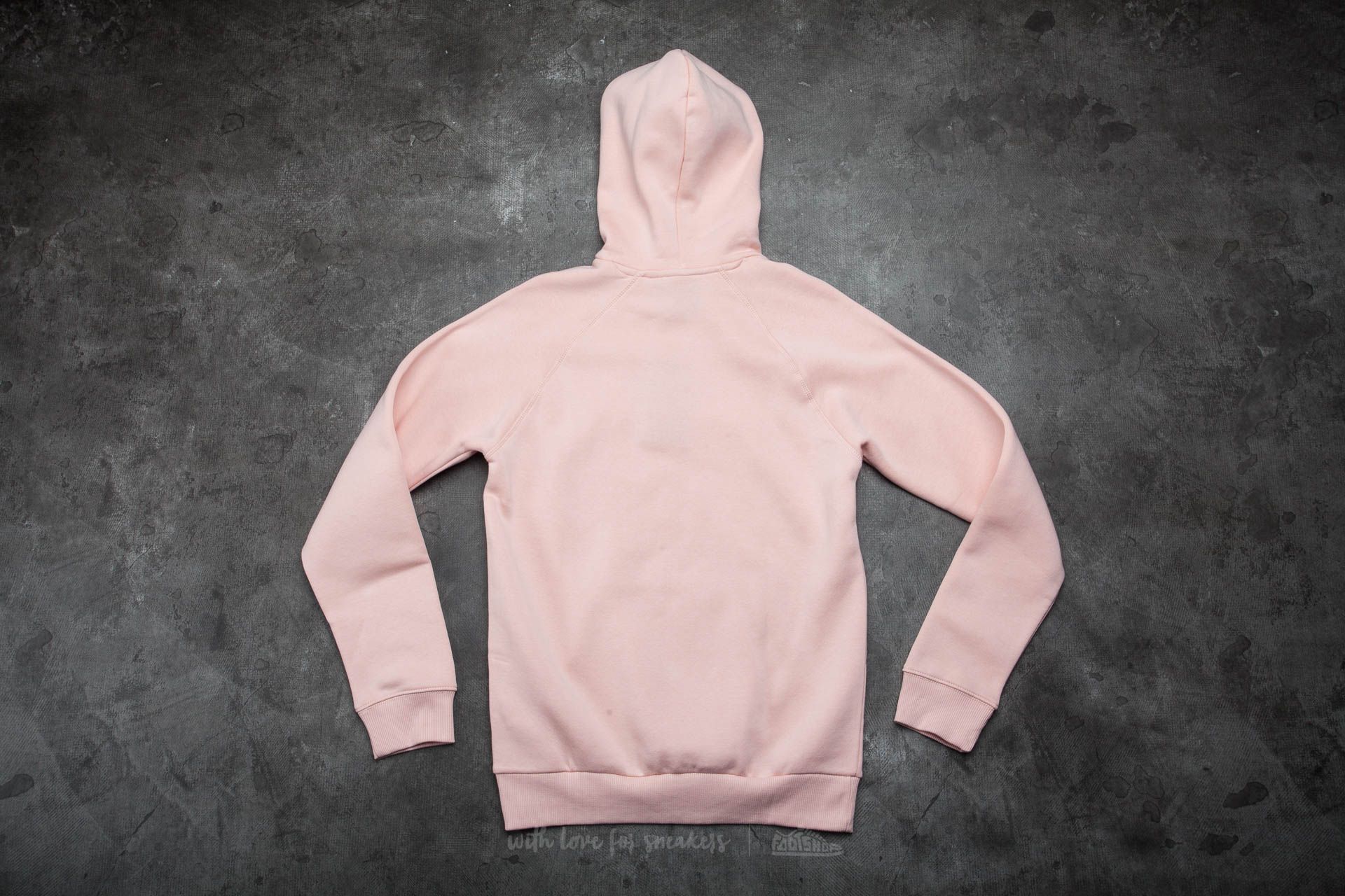 Adidas trefoil hoodie vapour pink sale