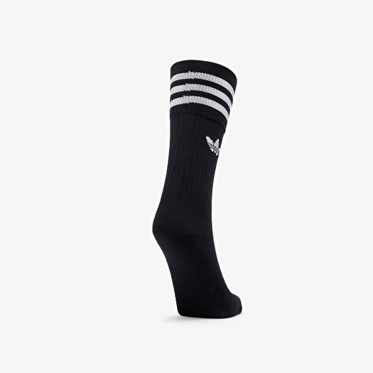 Socks adidas Crew Socks 3 Pack White Light Blue Black Footshop