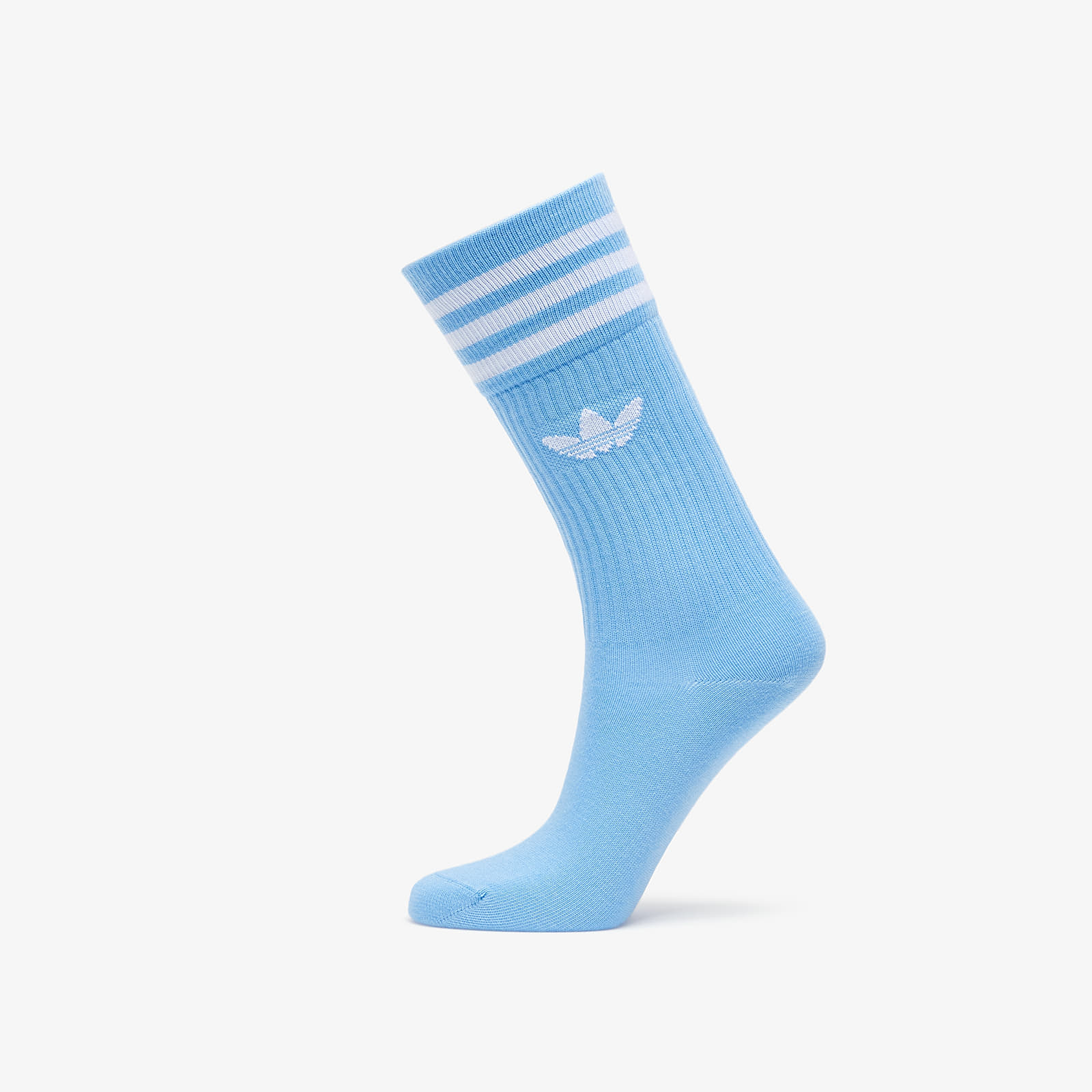 Zoknik adidas Crew Socks 3-Pack White/ Light Blue/ Black
