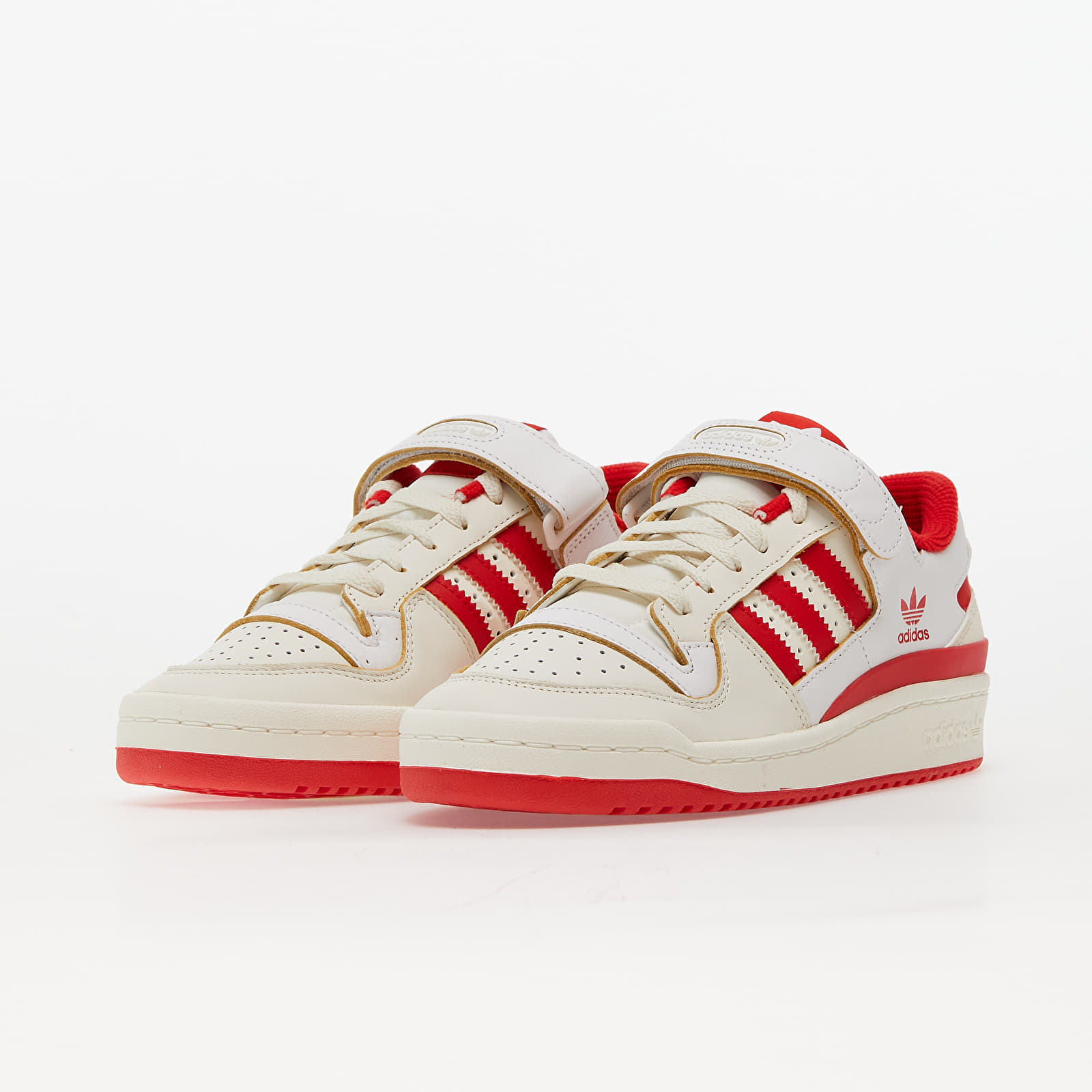 Women's shoes adidas Forum 84 Low W Off White/ Vivid Red/ Ftw