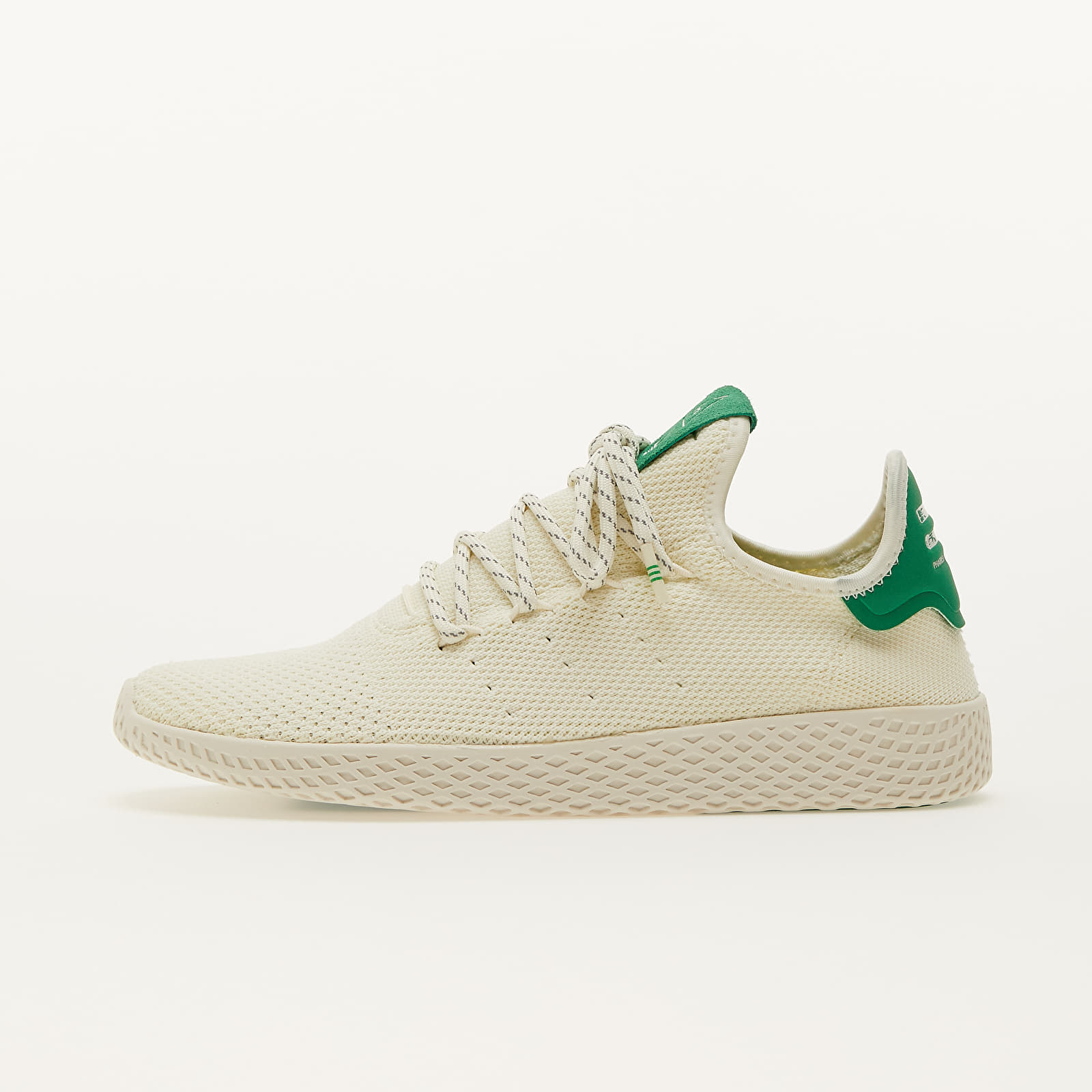Férfi cipők adidas x Pharrell Williams Tennis Hu Off White/ Green/ Core White