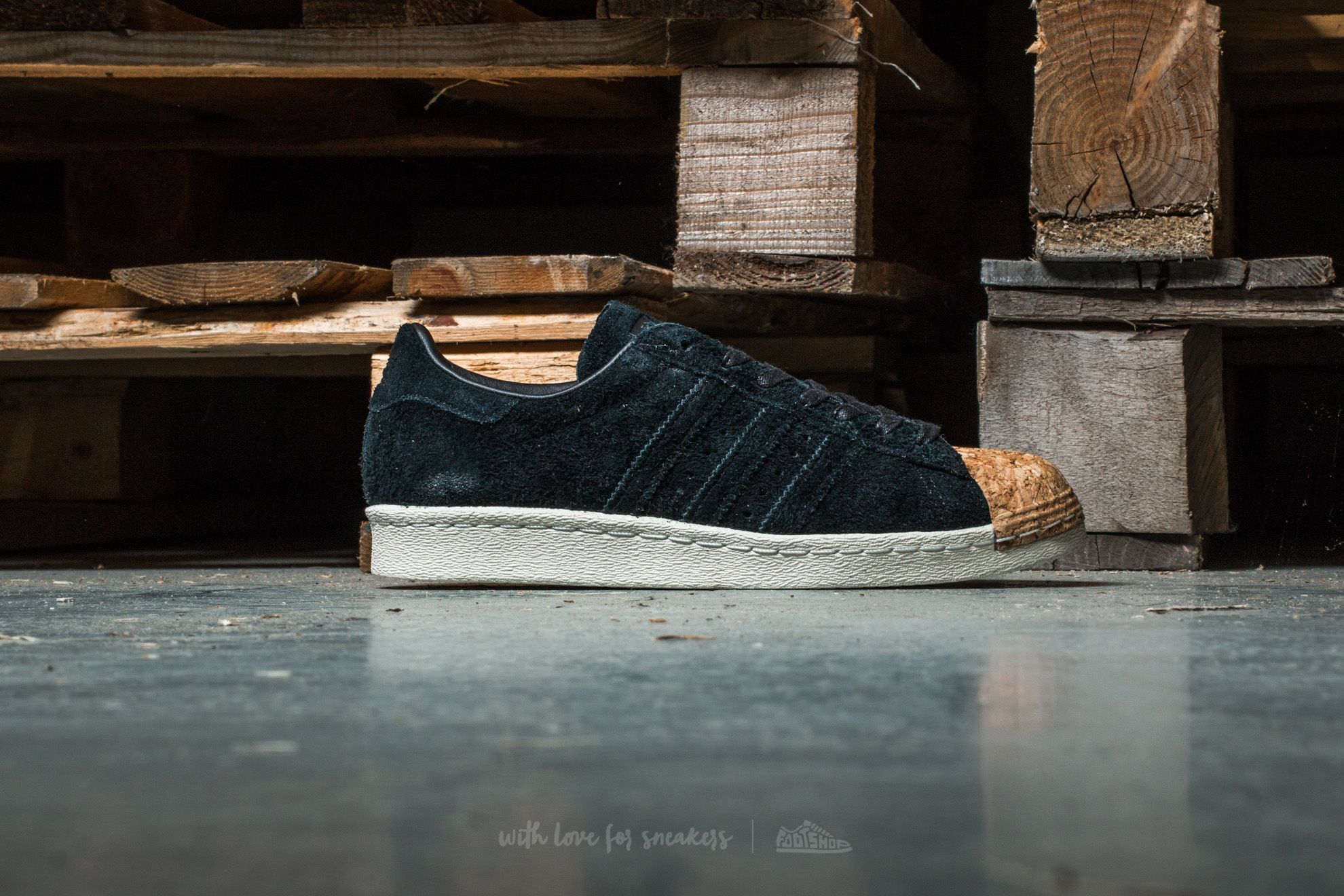 Scarpe adidas Superstar 80s Cork W Core Black Core Black Off White Footshop