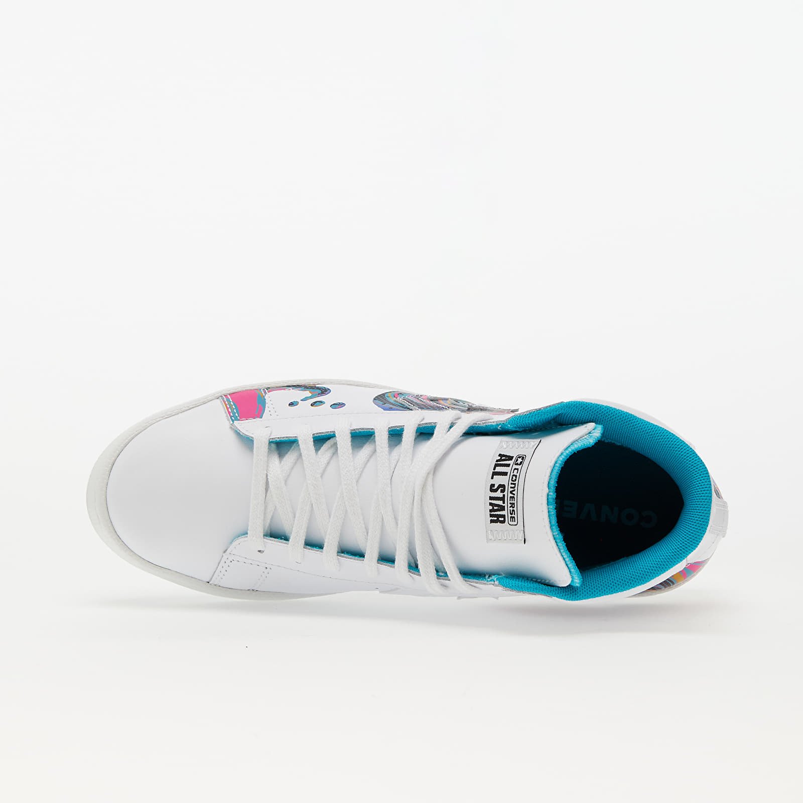 Vīriešu apavi Converse Pro Leather '90S Marbled White/ Prime Pink/ Green