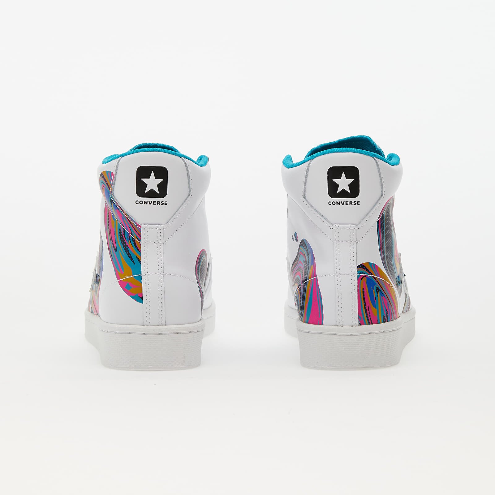 Vīriešu apavi Converse Pro Leather '90S Marbled White/ Prime Pink/ Green