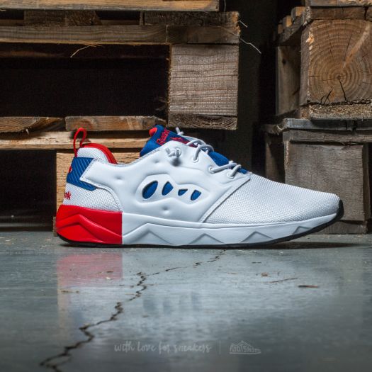Men s shoes Reebok Furylite II White Royal Riot Red Footshop