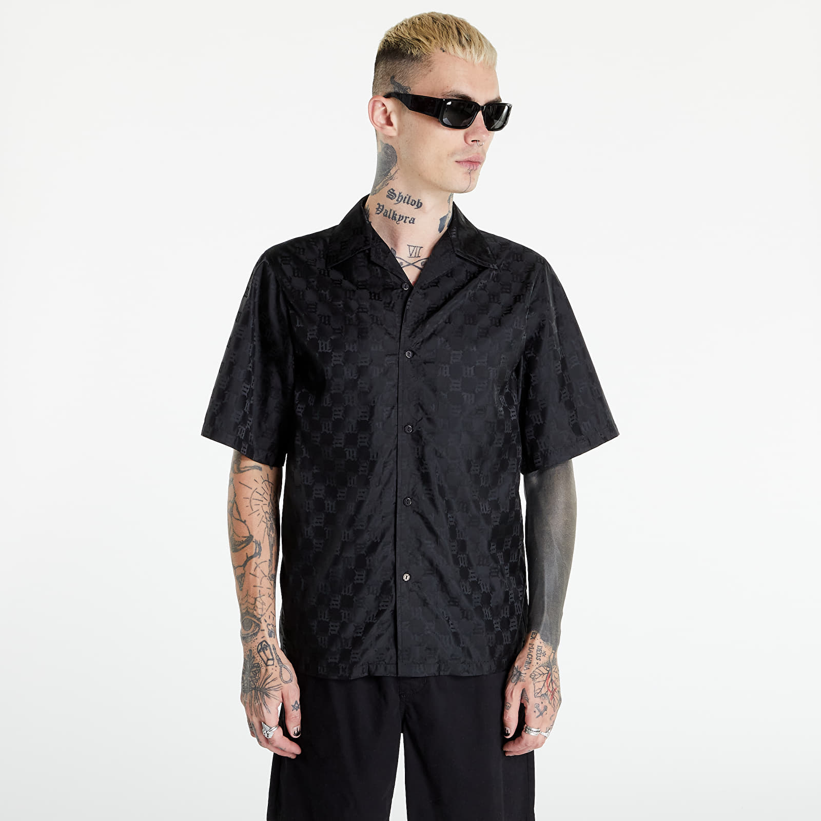 Koszule MISBHV Nylon Monogram Shirt Black