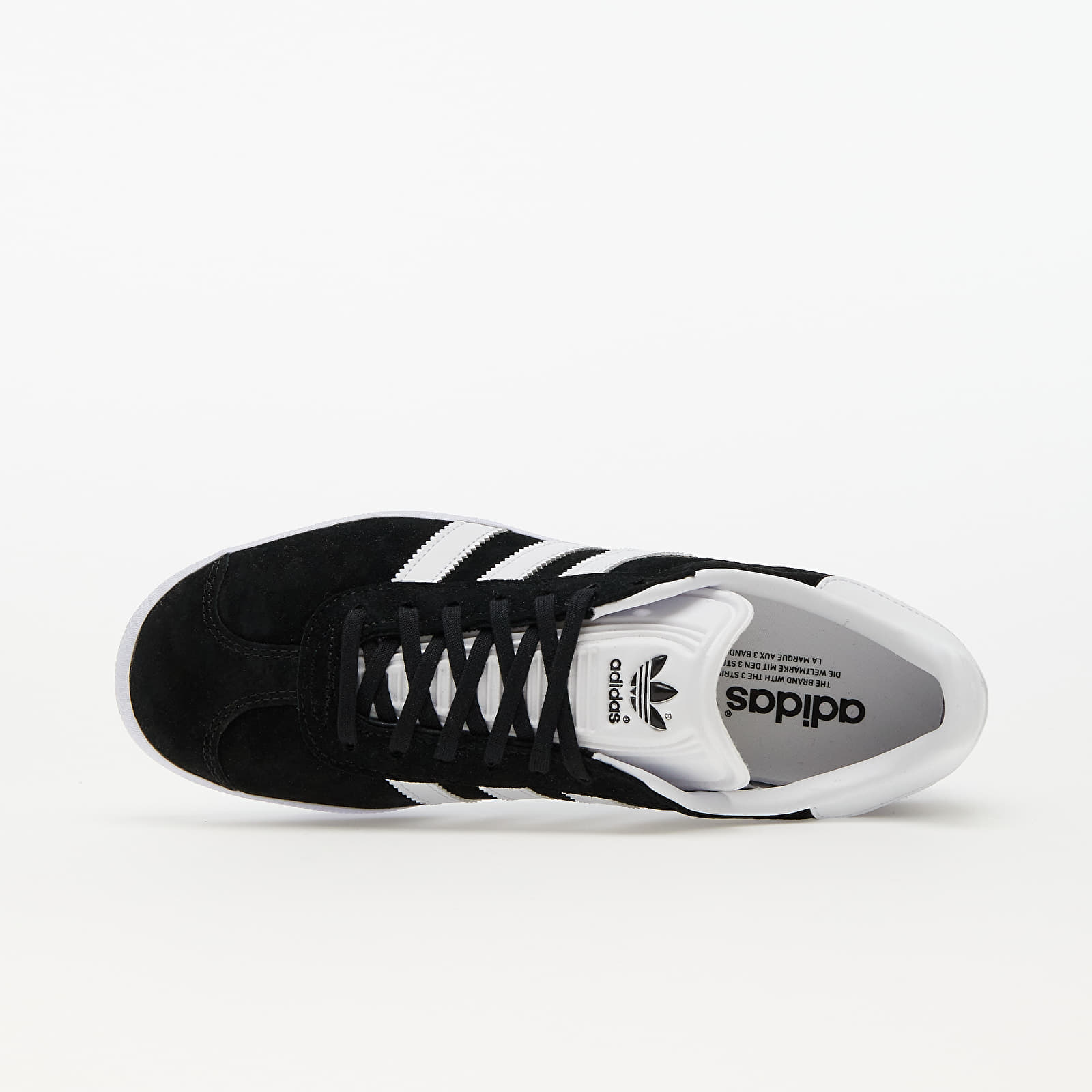 Men's shoes adidas Gazelle Core Black/ White/ Gold Metalic