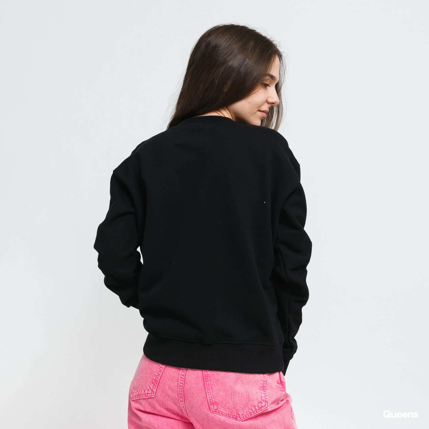 Hoodies and sweatshirts  CALVIN KLEIN JEANS W Hologram Logo Crew Neck Black