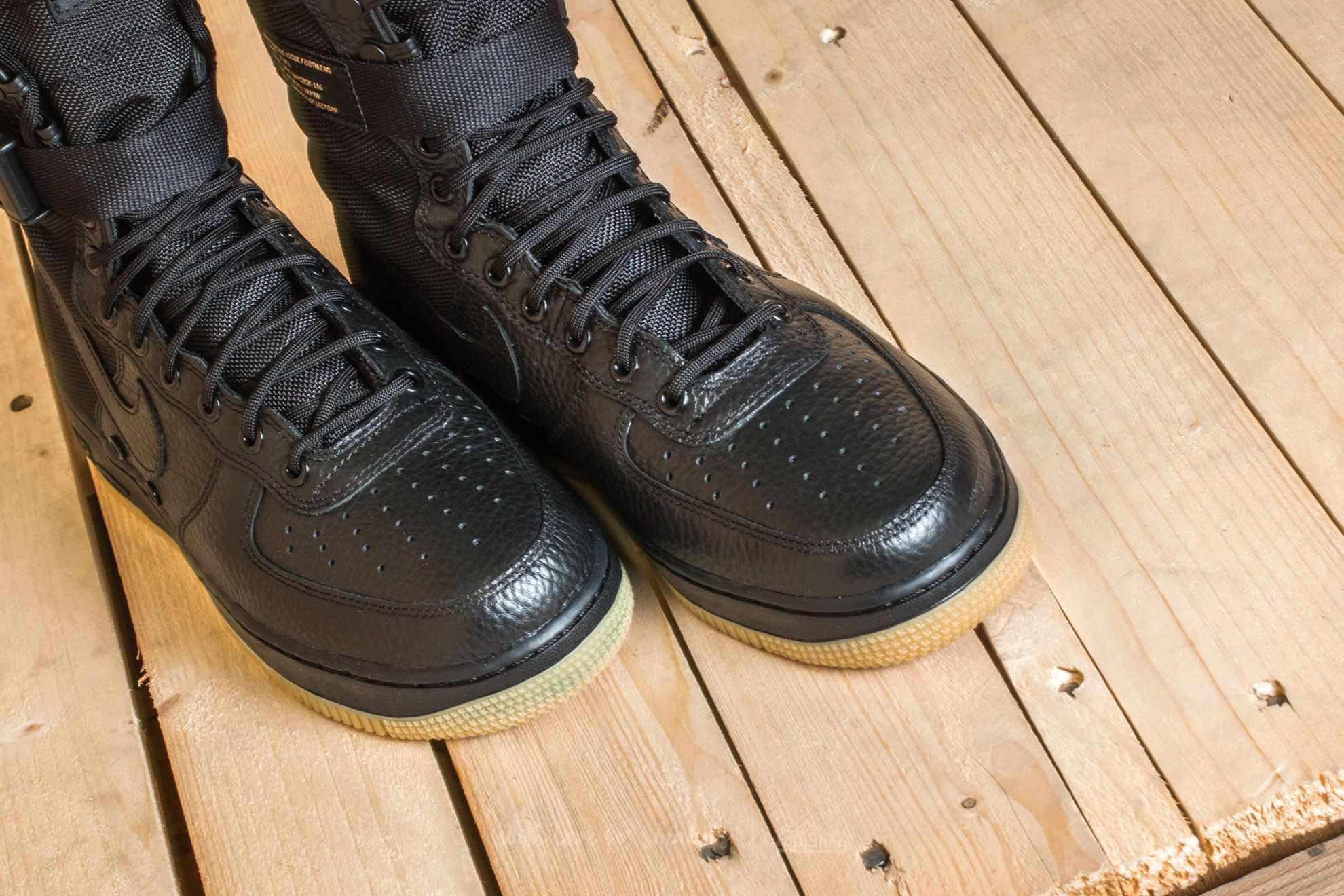 Men s shoes Nike SF Air Force 1 Black Black Black Black Footshop