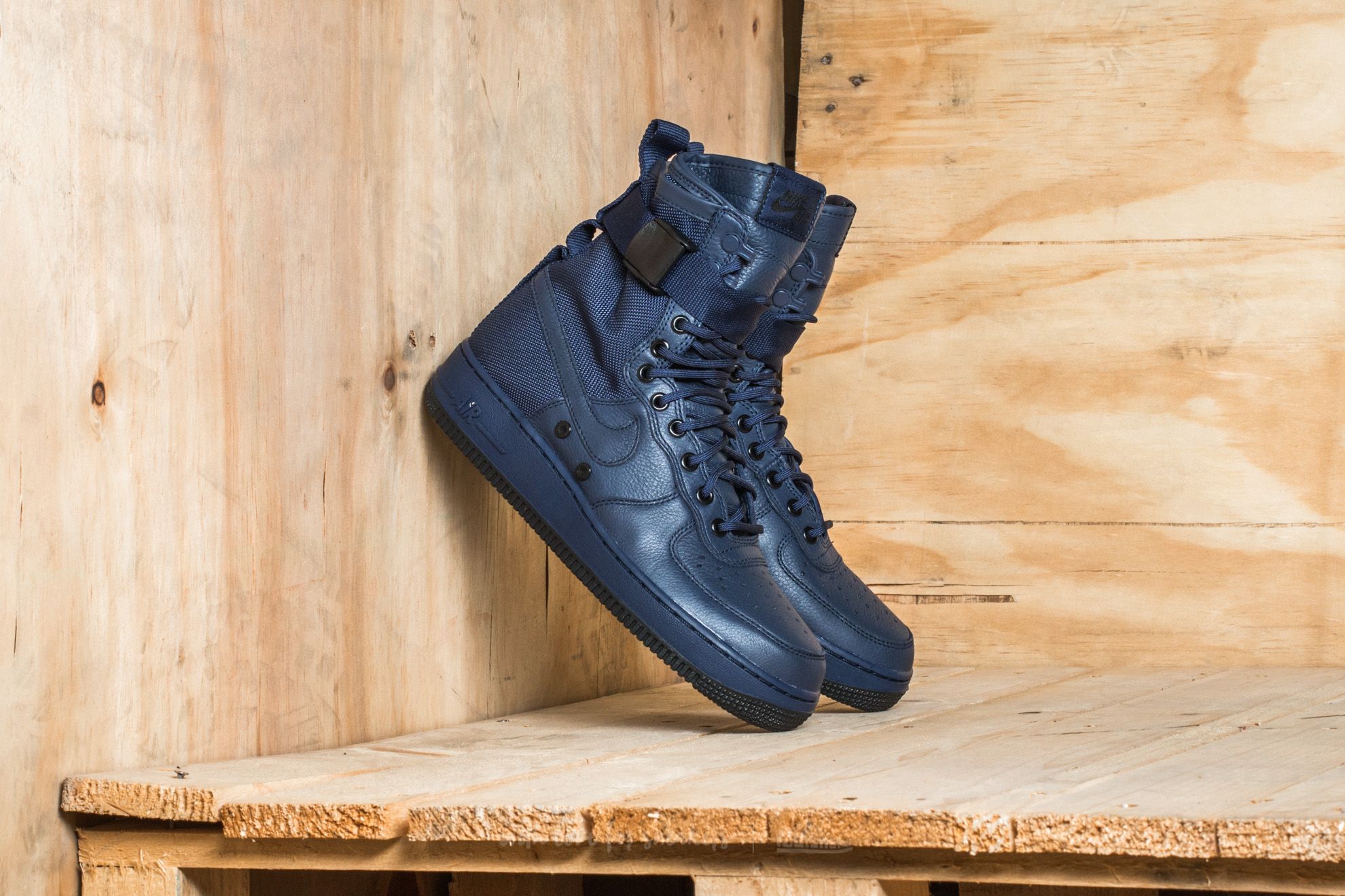 Zapatillas mujer Nike W SF Air Force 1 Binary Blue/ Binary Blue-Black