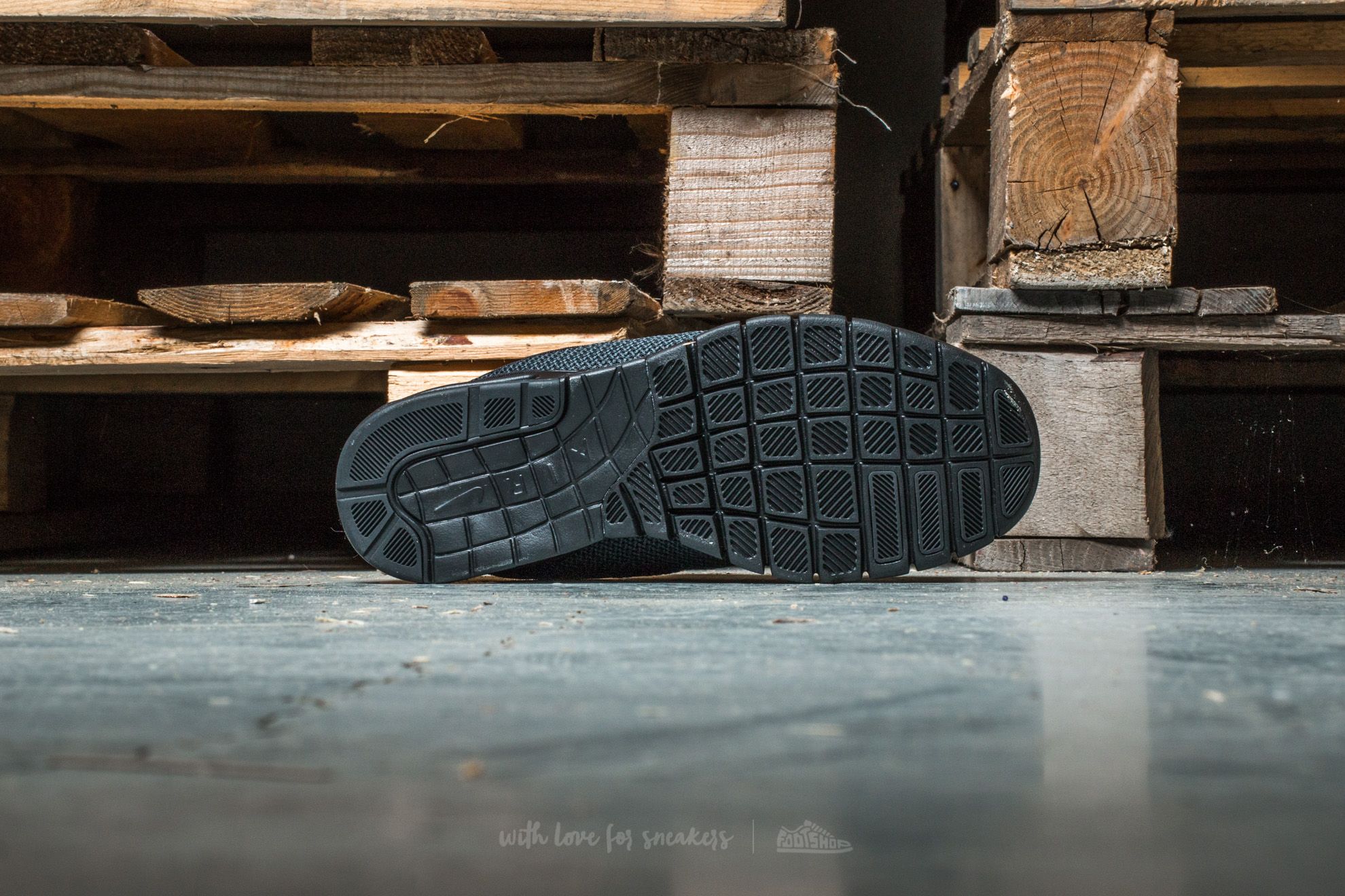 Férfi cipők Nike Stefan Janoski Max Black/ Black