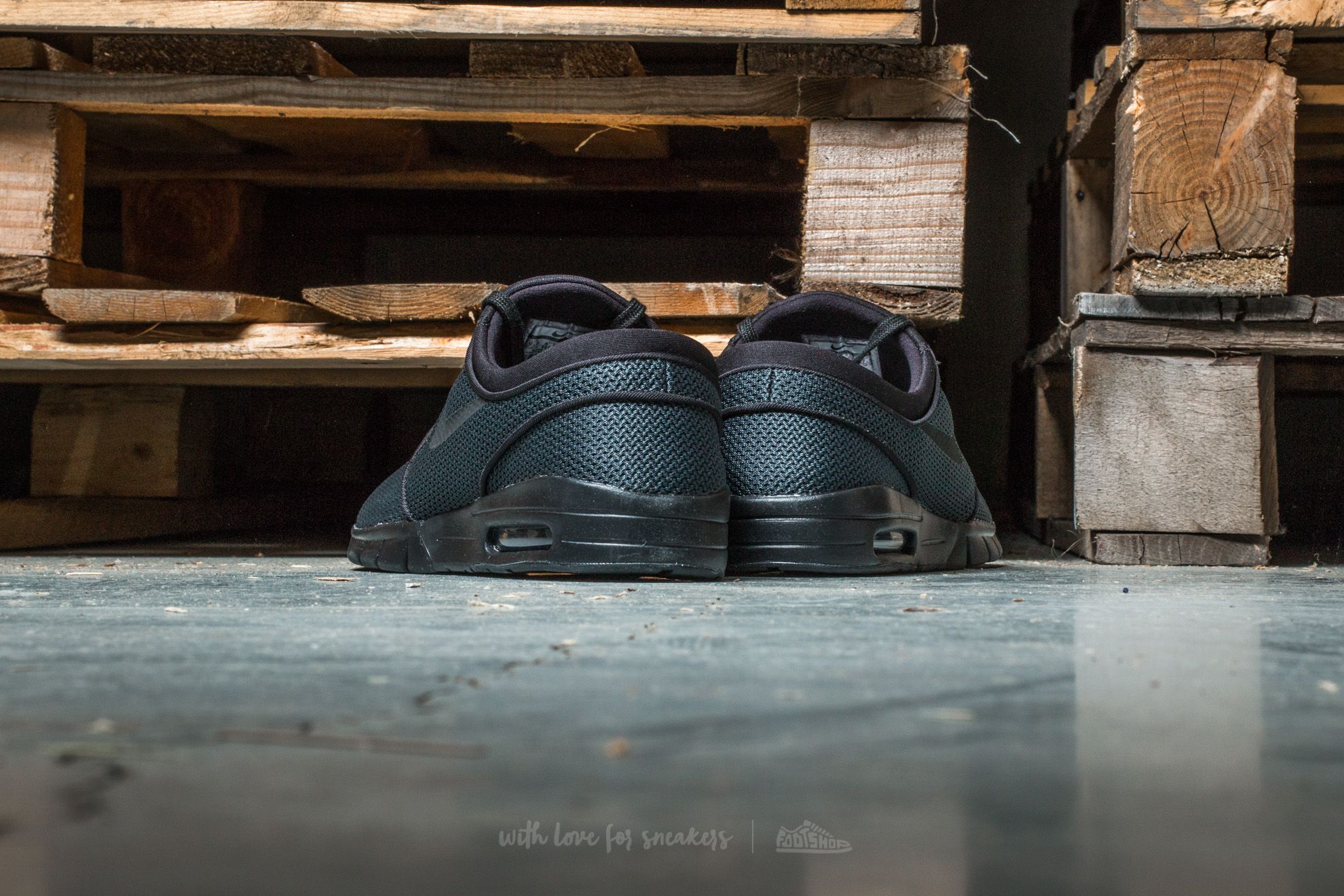 Férfi cipők Nike Stefan Janoski Max Black/ Black