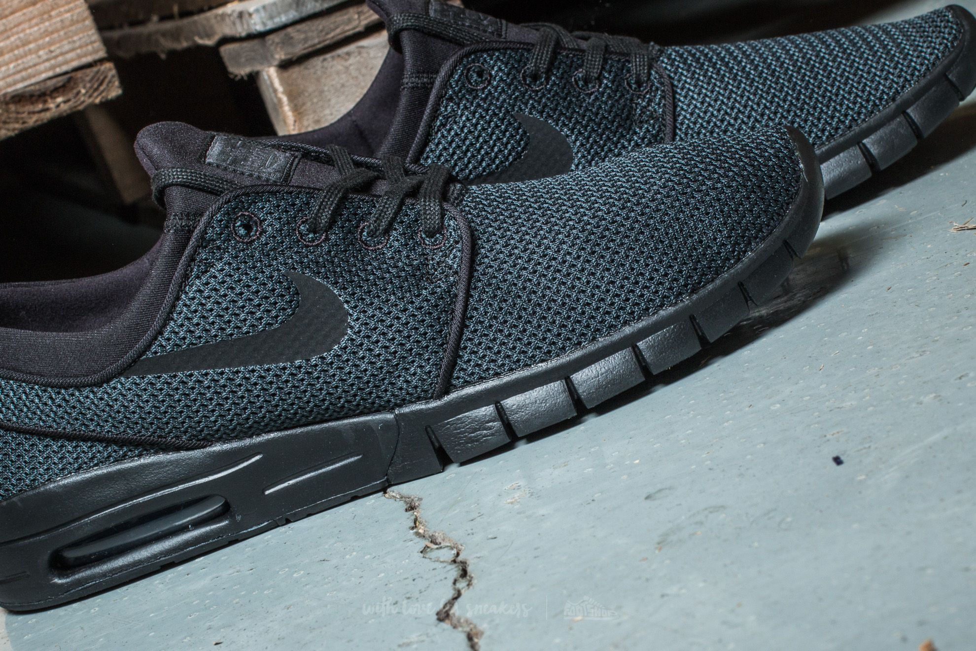 Férfi cipők Nike Stefan Janoski Max Black/ Black