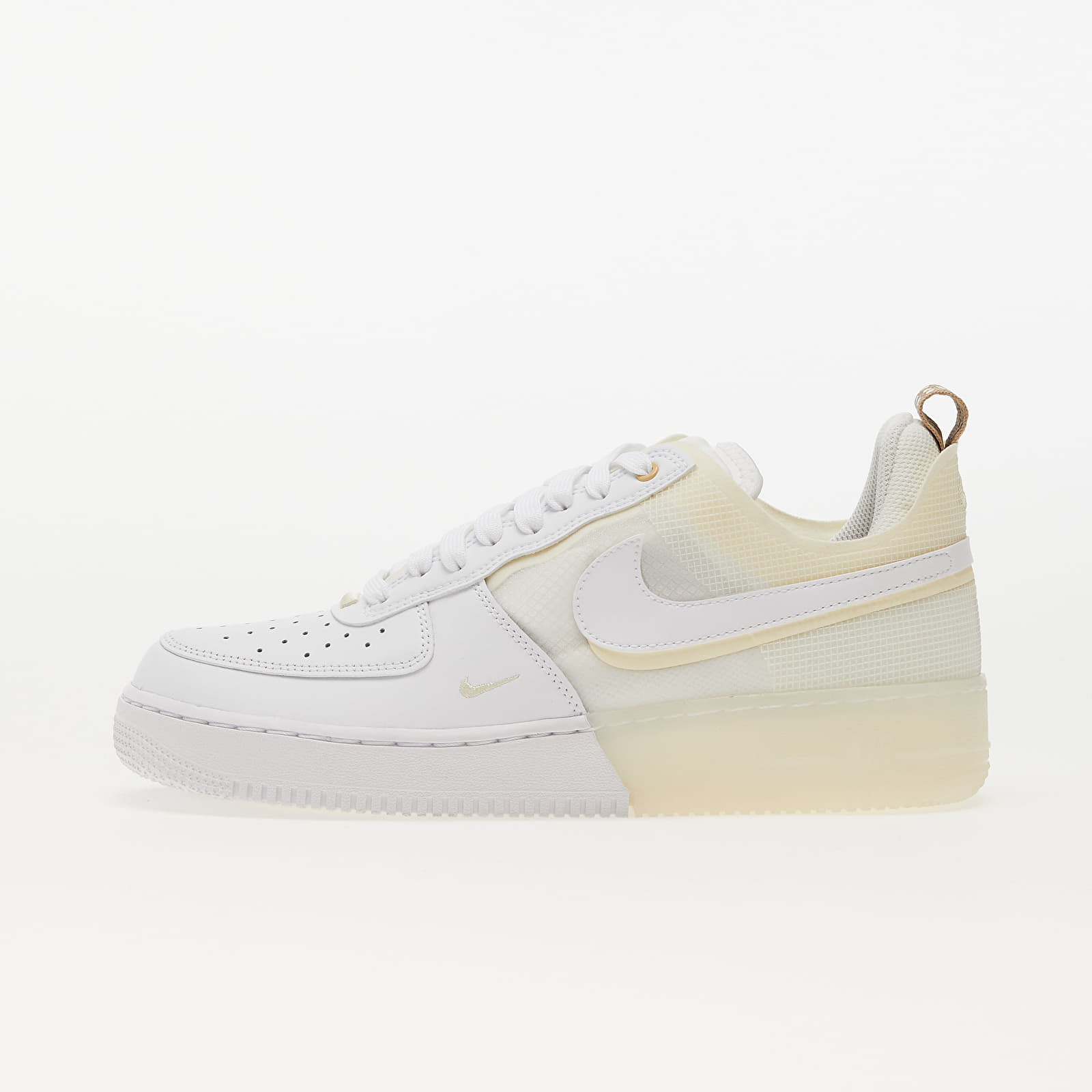 Chaussures et baskets homme Nike Air Force 1 React White White