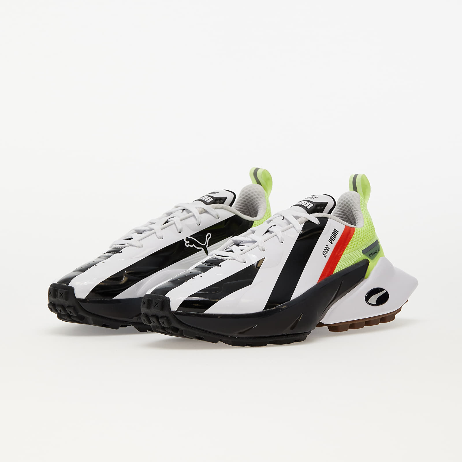 Sieviešu apavi Puma STRKR Wns Puma White-Puma Black-Fizzy Yellow