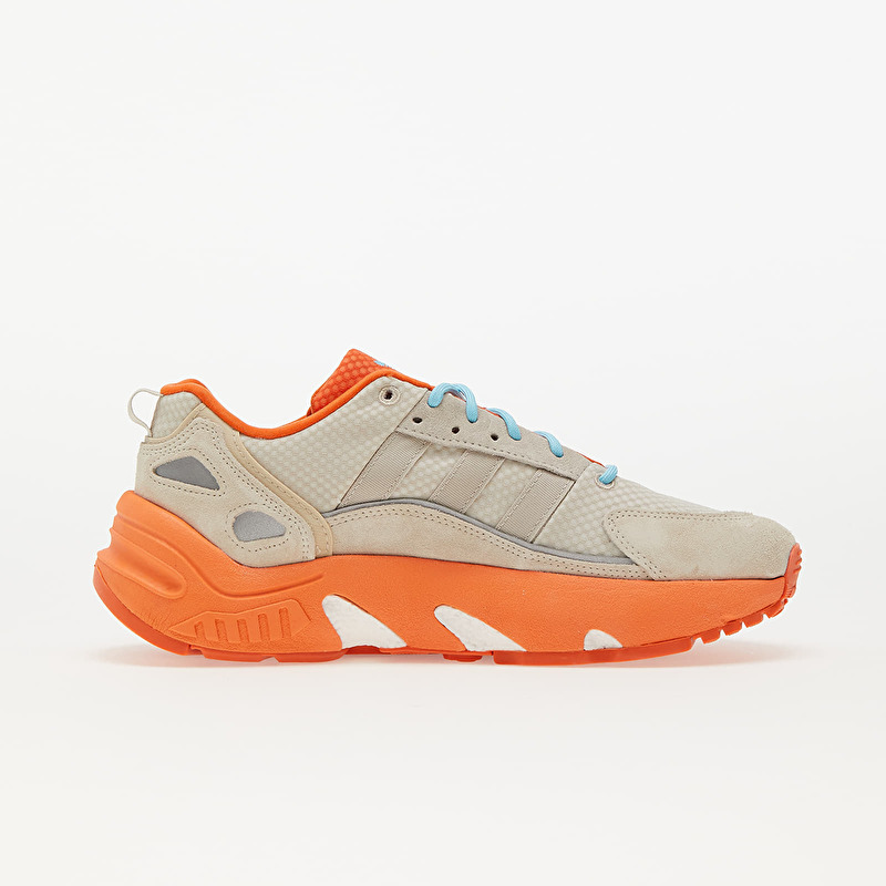 Men's shoes adidas ZX 22 BOOST Aluminium/ Core Brown/ Semi Orange