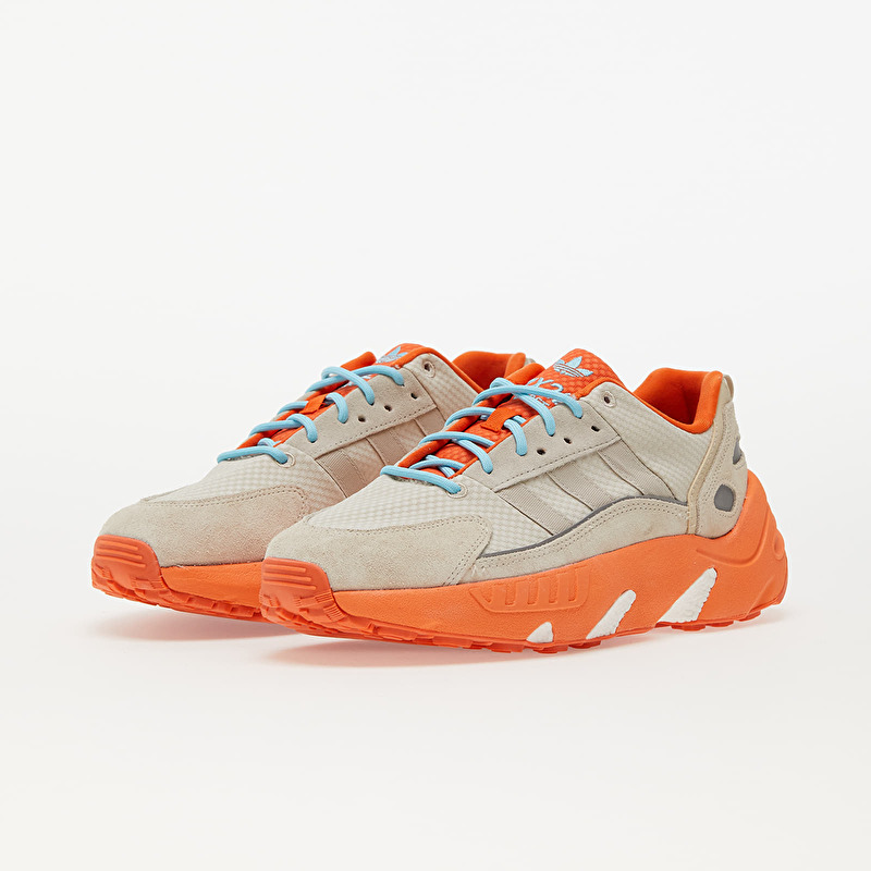 Men's shoes adidas ZX 22 BOOST Aluminium/ Core Brown/ Semi Orange